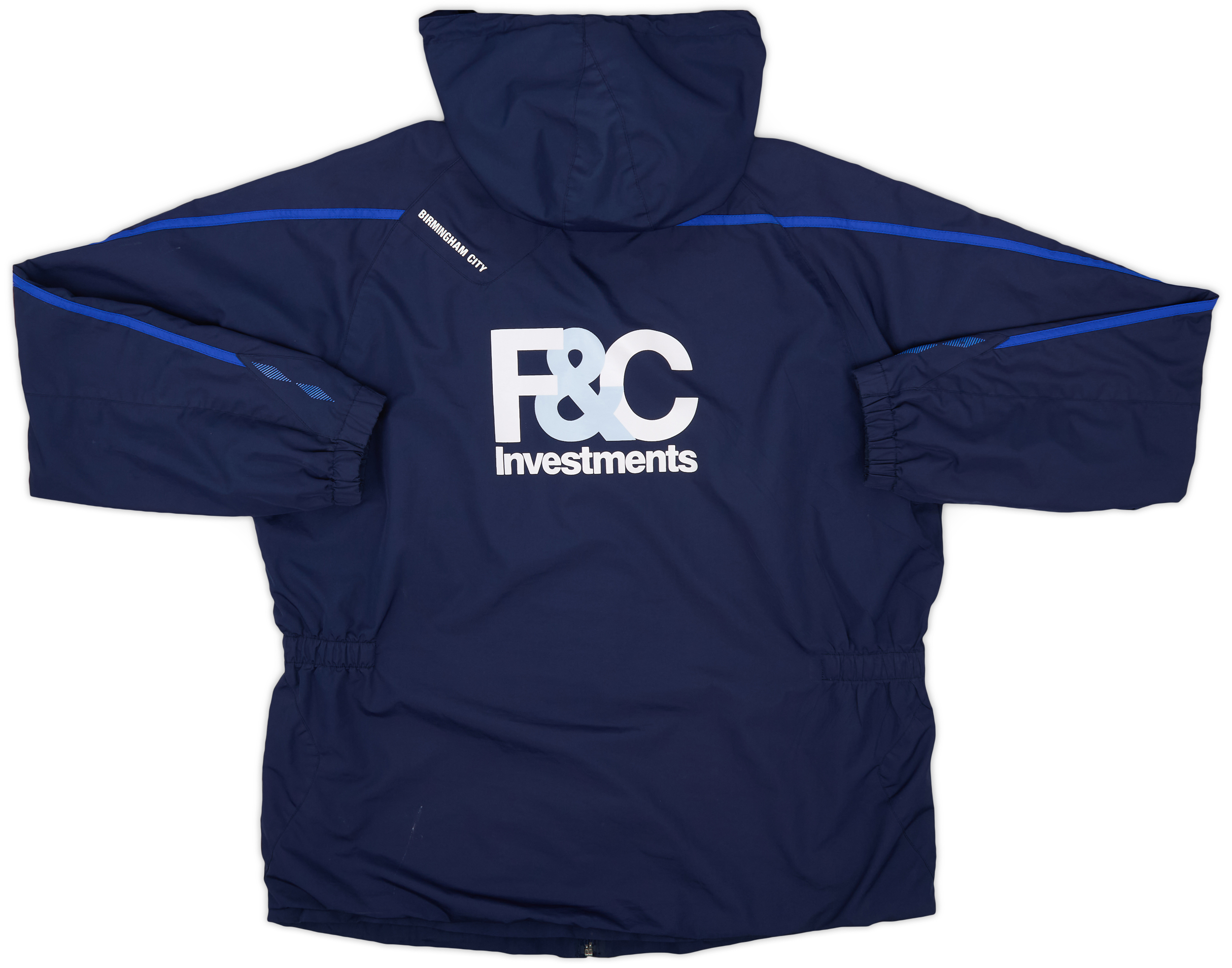 2008-09 Birmingham Umbro Player Issue Hooded Rain Jacket #8