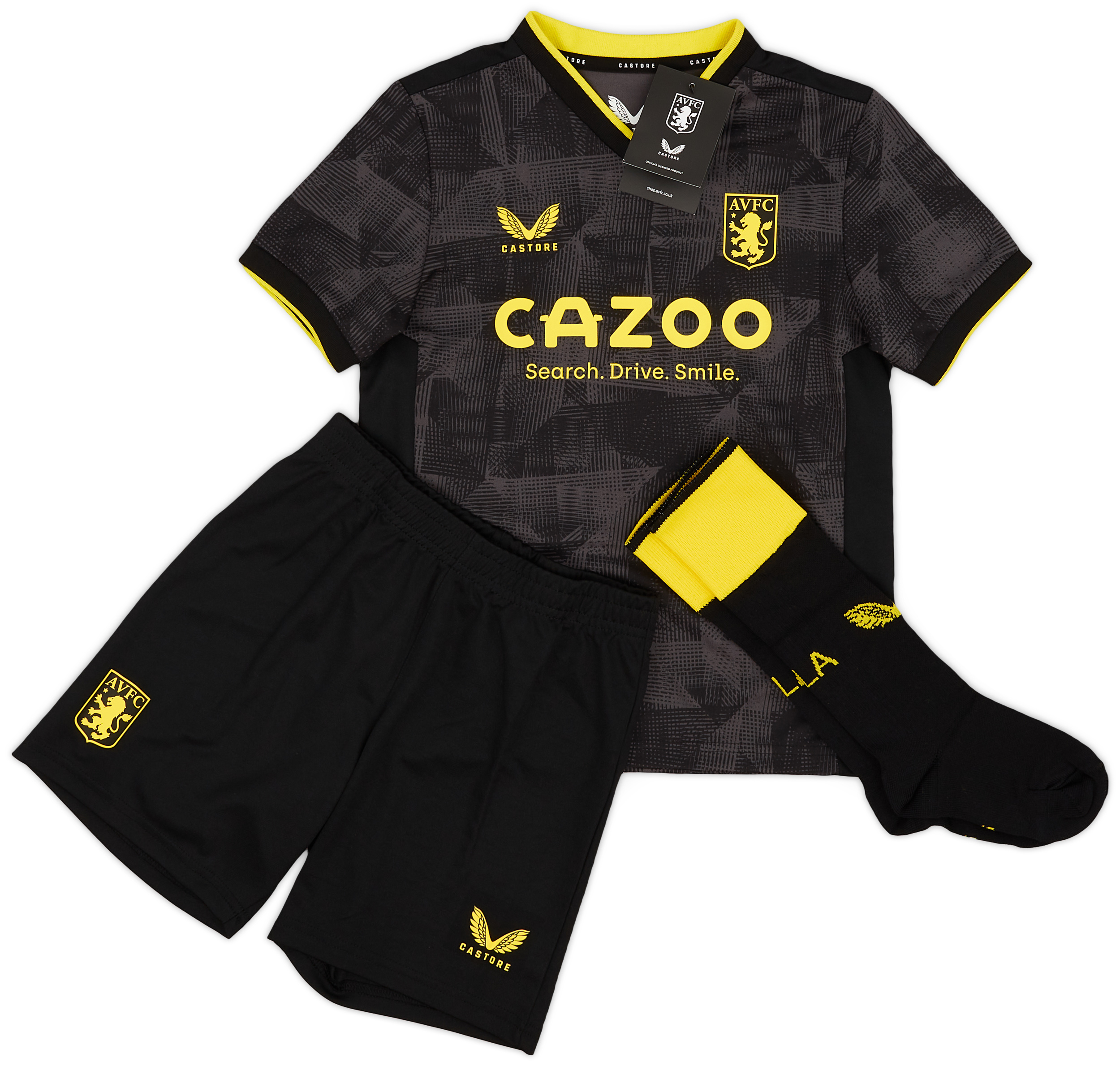 2022-23 Aston Villa Third Full Kit (5-6 Years)