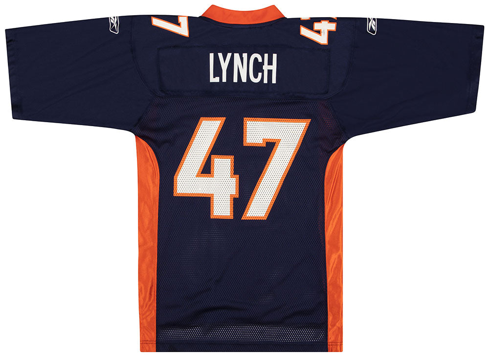 2005-06 Denver Broncos Lynch #47 Reebok On Field Jersey (Home) L