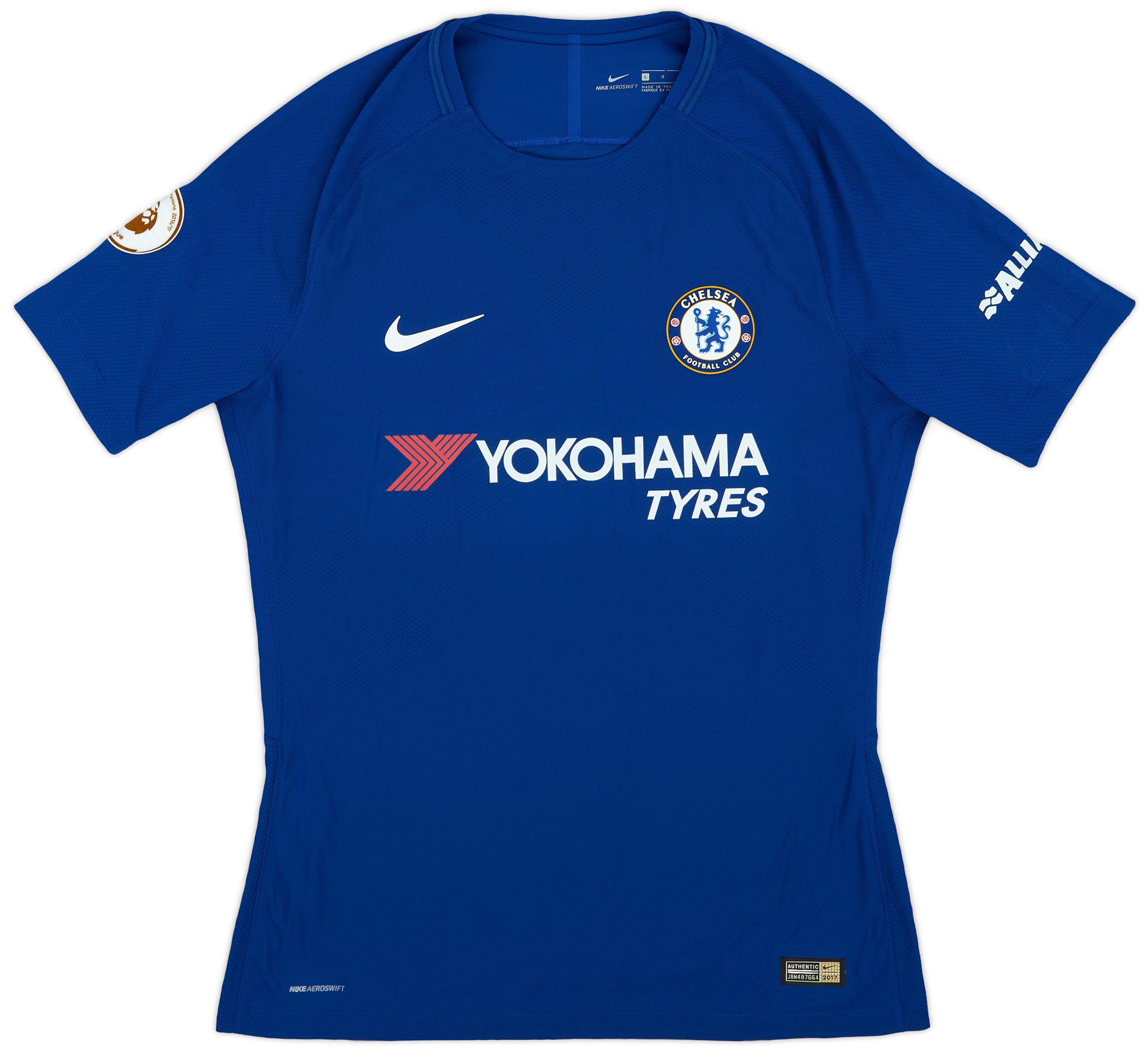 【新品】チェルシー_アザール#10_17/18THIRD_サイズM 2017-18 Chelsea Third Shirt Hazard #10 - 9/10 - (XL)