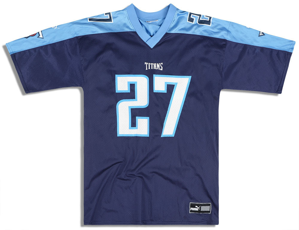 1999 00 Tennessee Titans George 27 Puma Jersey Home M