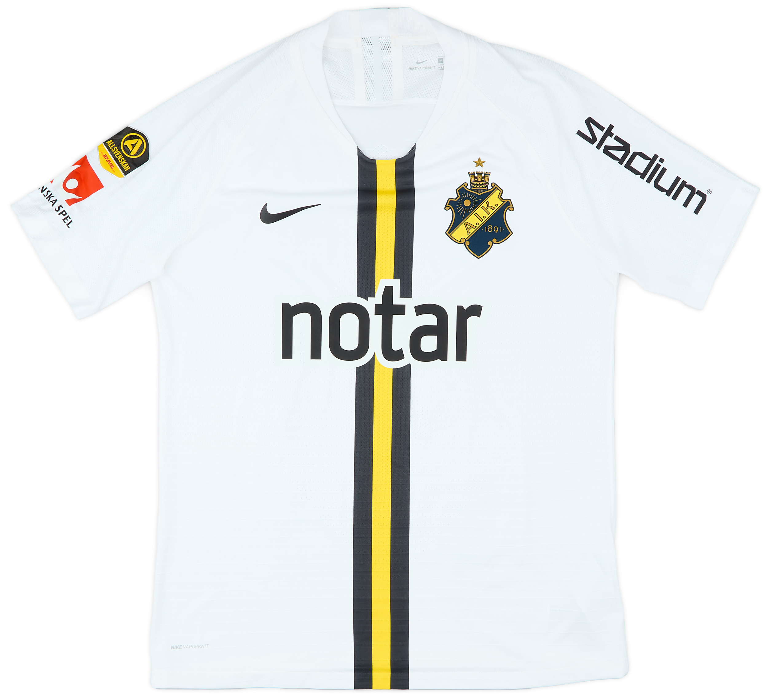 2019 AIK Stockholm Match Issue Away Shirt #31