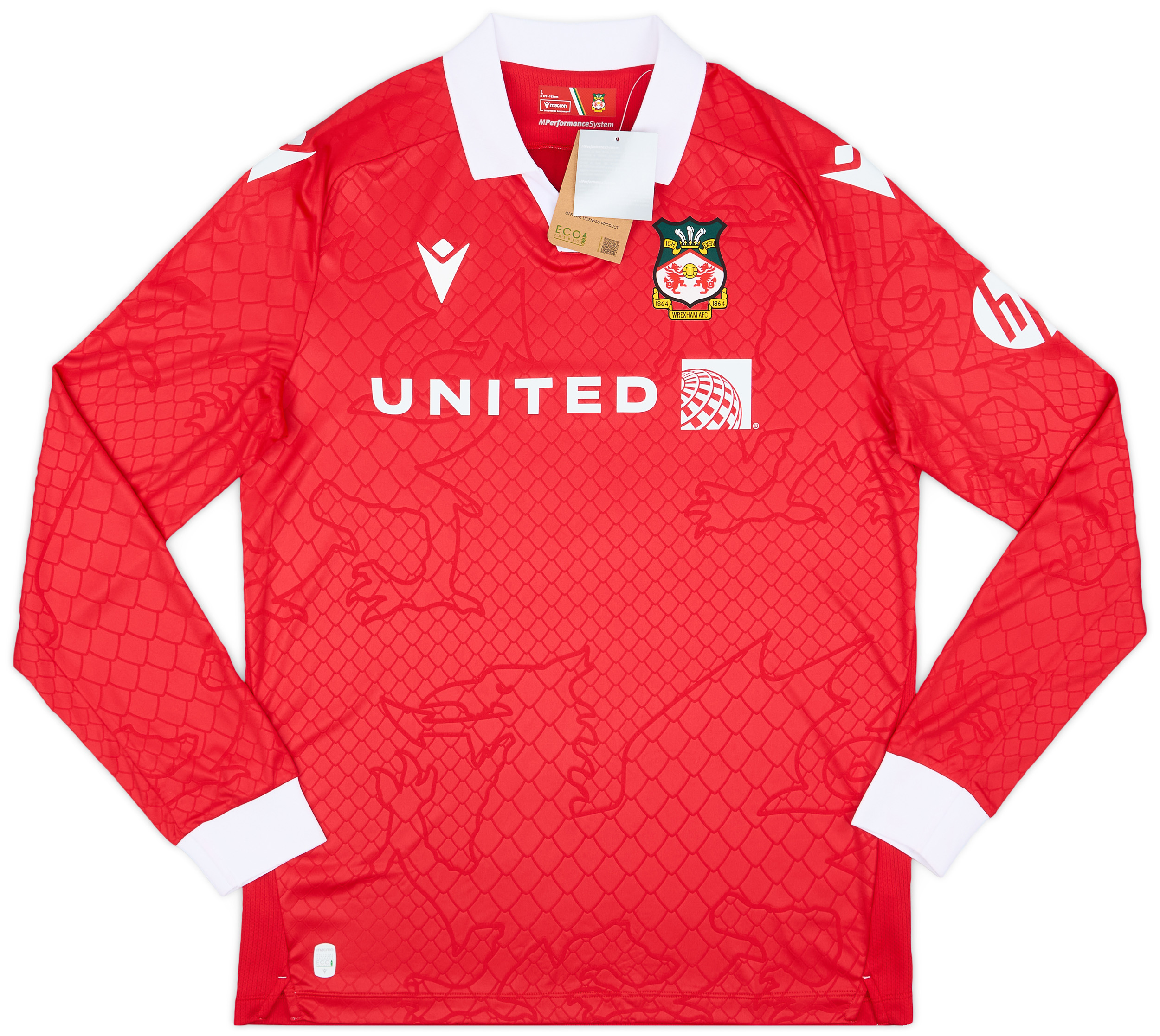 2024-25 Wrexham Home L/S Shirt