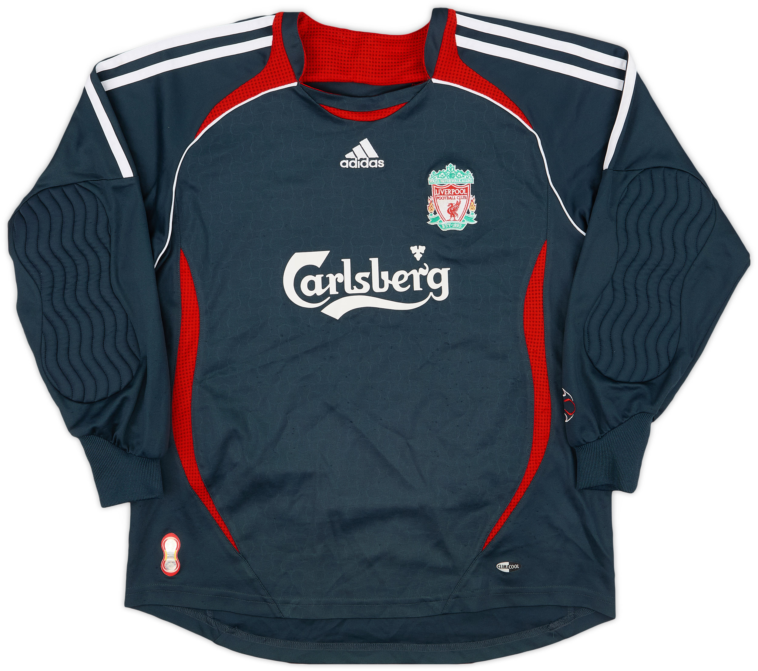 2006-07 Liverpool GK Shirt Reina #1 - 8/10 - (L.Boys)