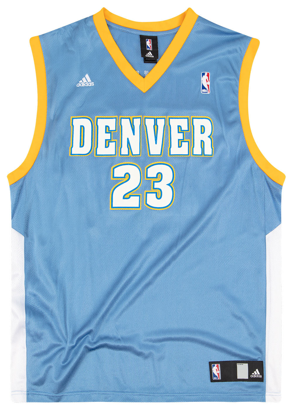 2006-08 Denver Nuggets Camby #23 adidas Jersey (Away) L