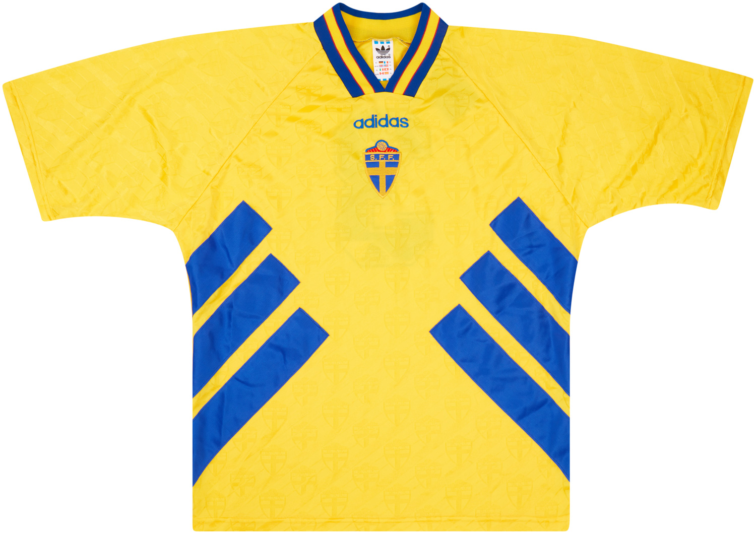 1994-96 Sweden Match Issue Home Shirt #3 (Lucic)