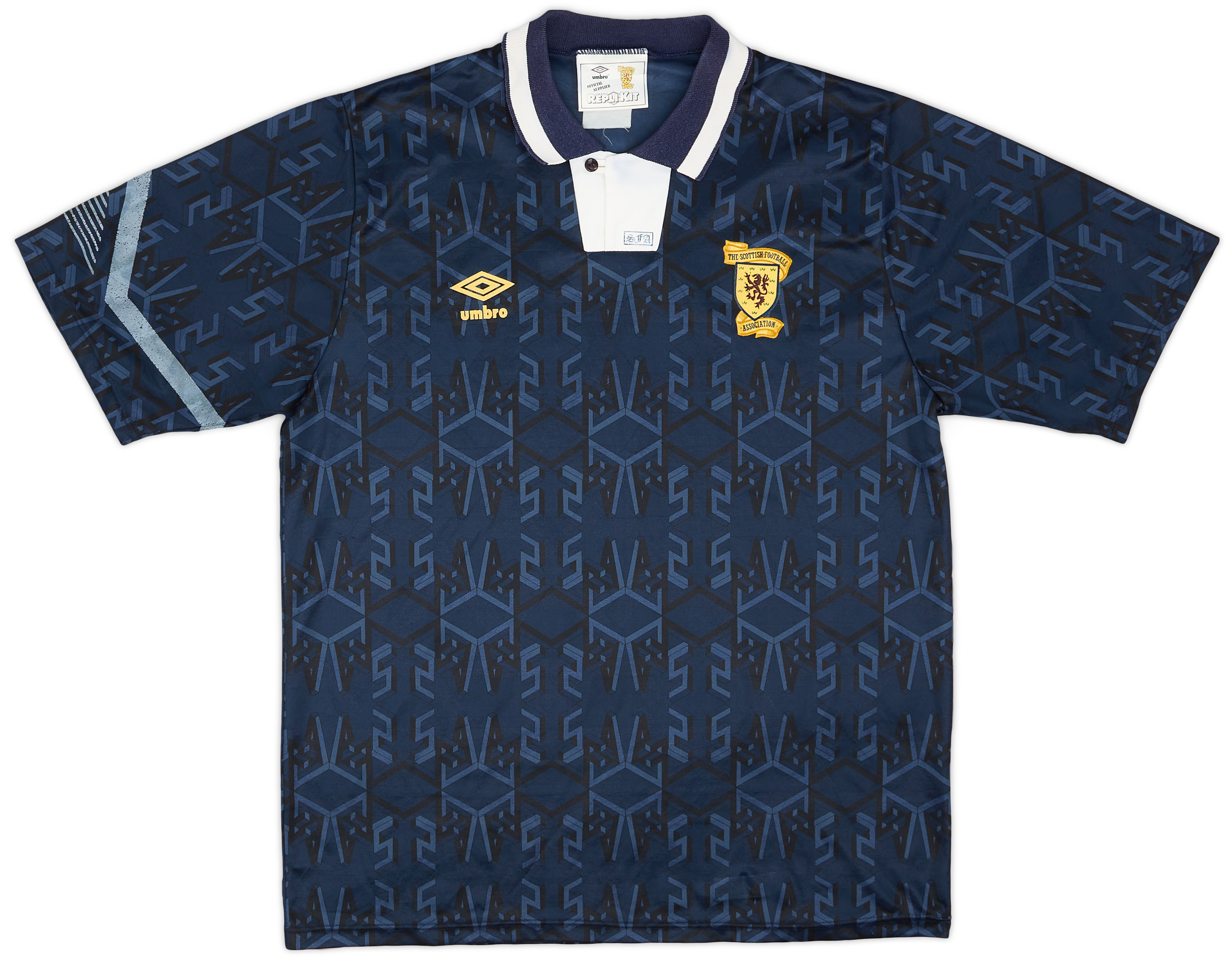 Maillot Vintage équipe Nationale D'Écosse Umbro Domicile 1991-1994 - Taille L, Occasion