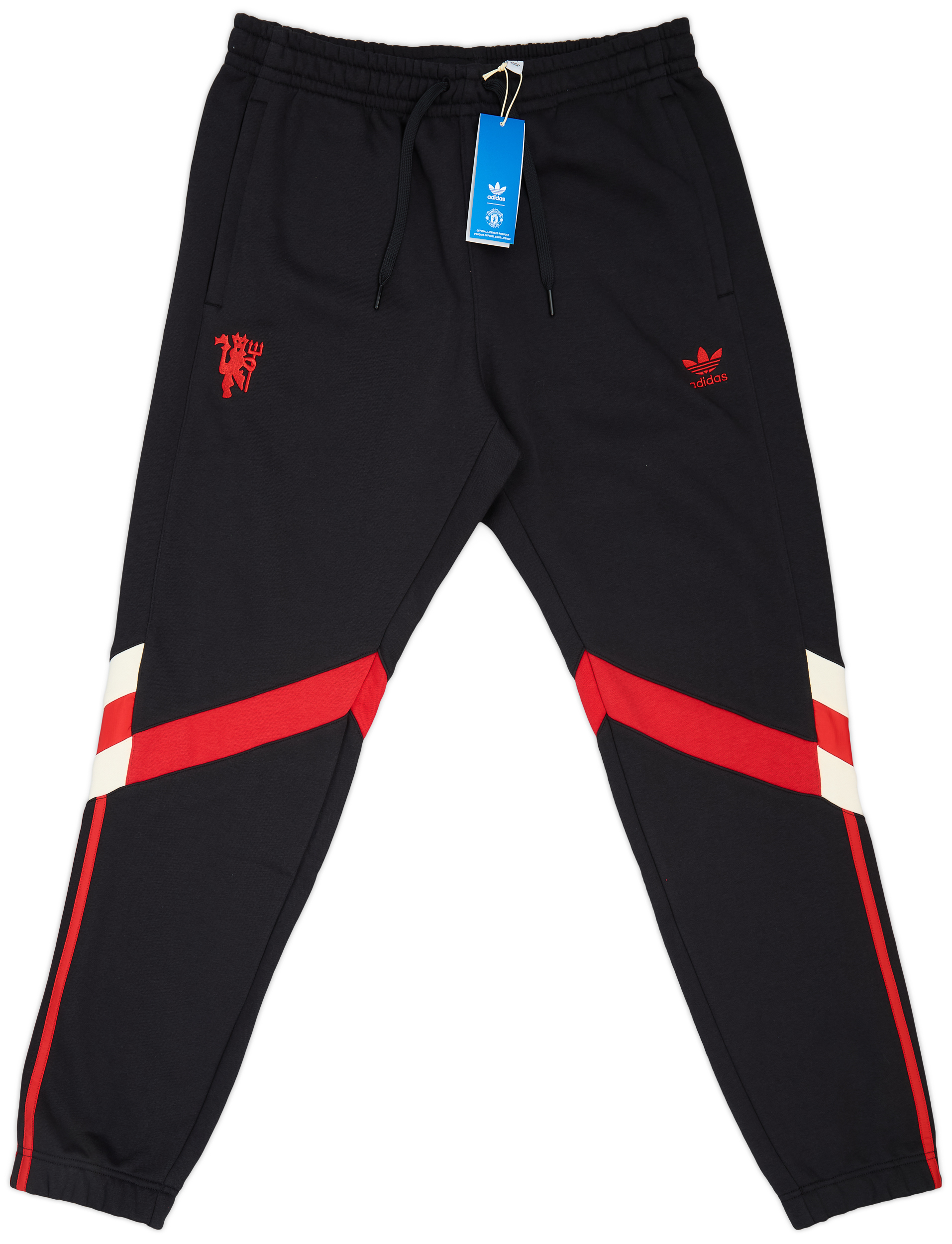 adidas Originals Manchester United Track Pants - Black/MUFC
