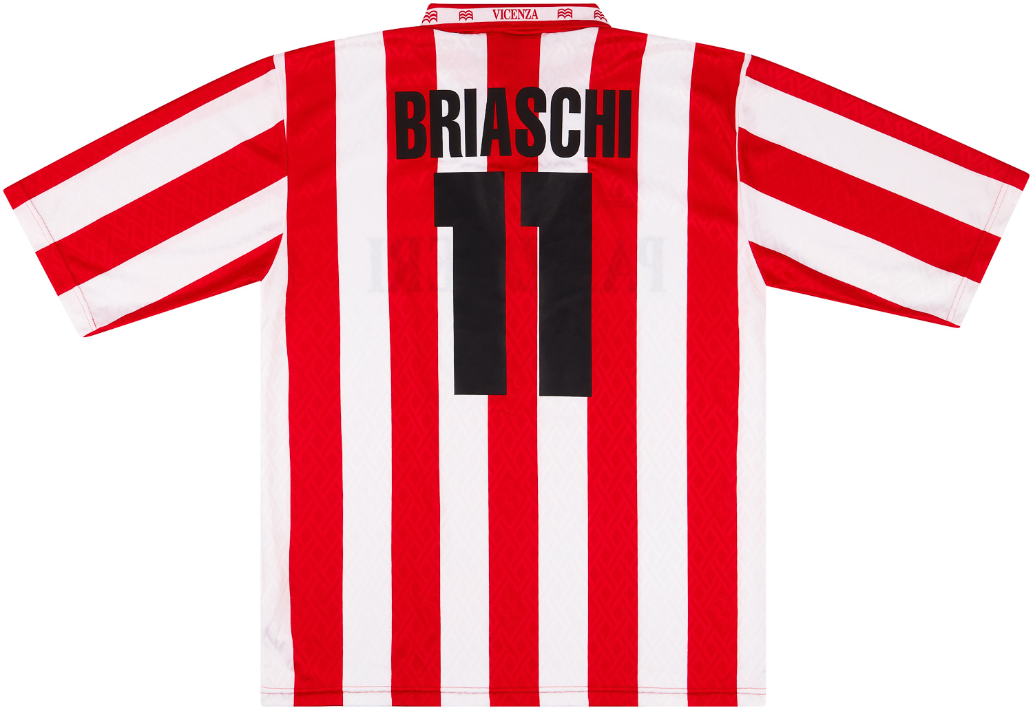 1993-94 Vicenza Match Issue Home Shirt Briaschi #11