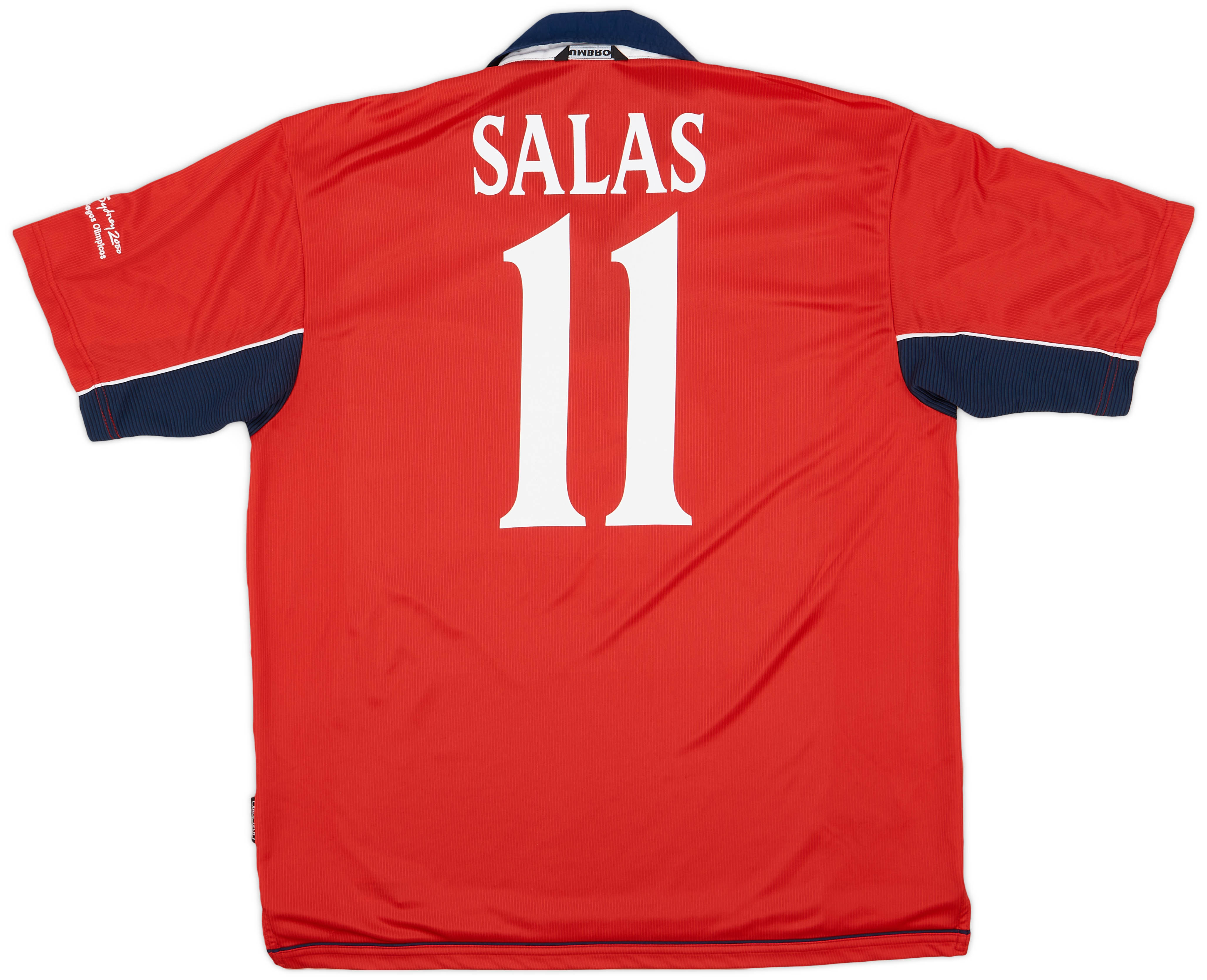 2000-01 Chile Home Shirt Salas #11 - 8/10 - (L)