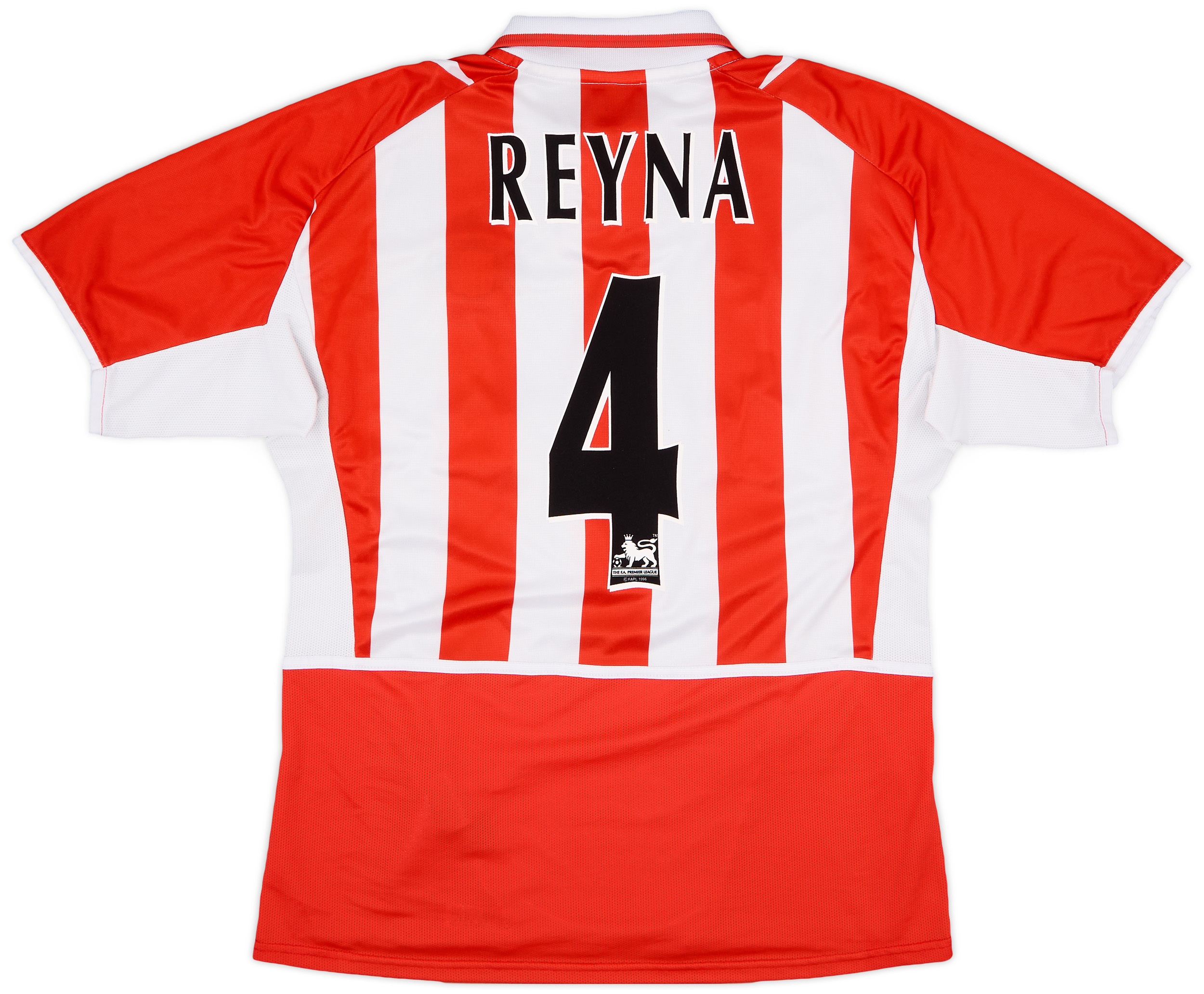 2002-04 Sunderland Home Shirt Reyna #4 - 8/10 - (L)
