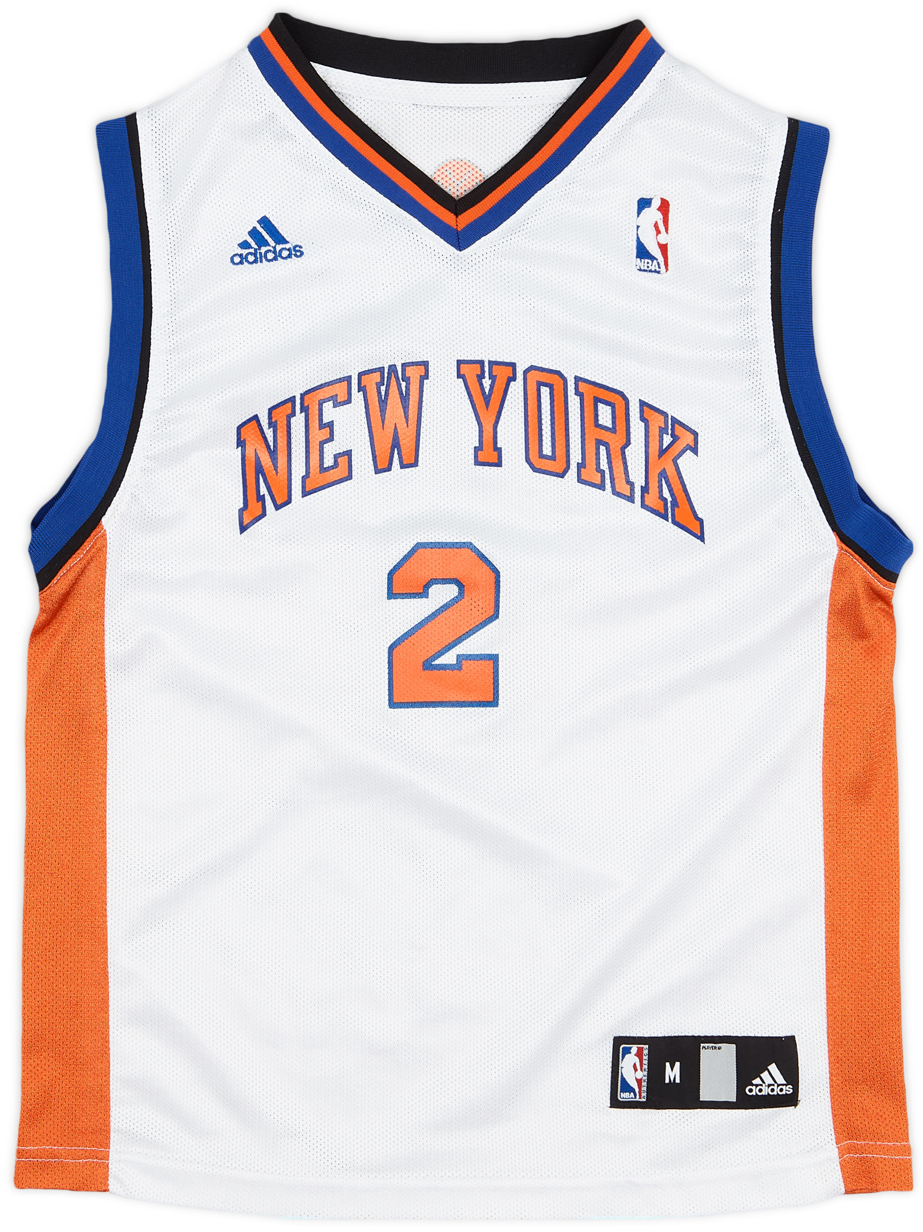 2009-10 New York Knicks Robinson #2 adidas Home Jersey - 8/10 - (M.Boys)