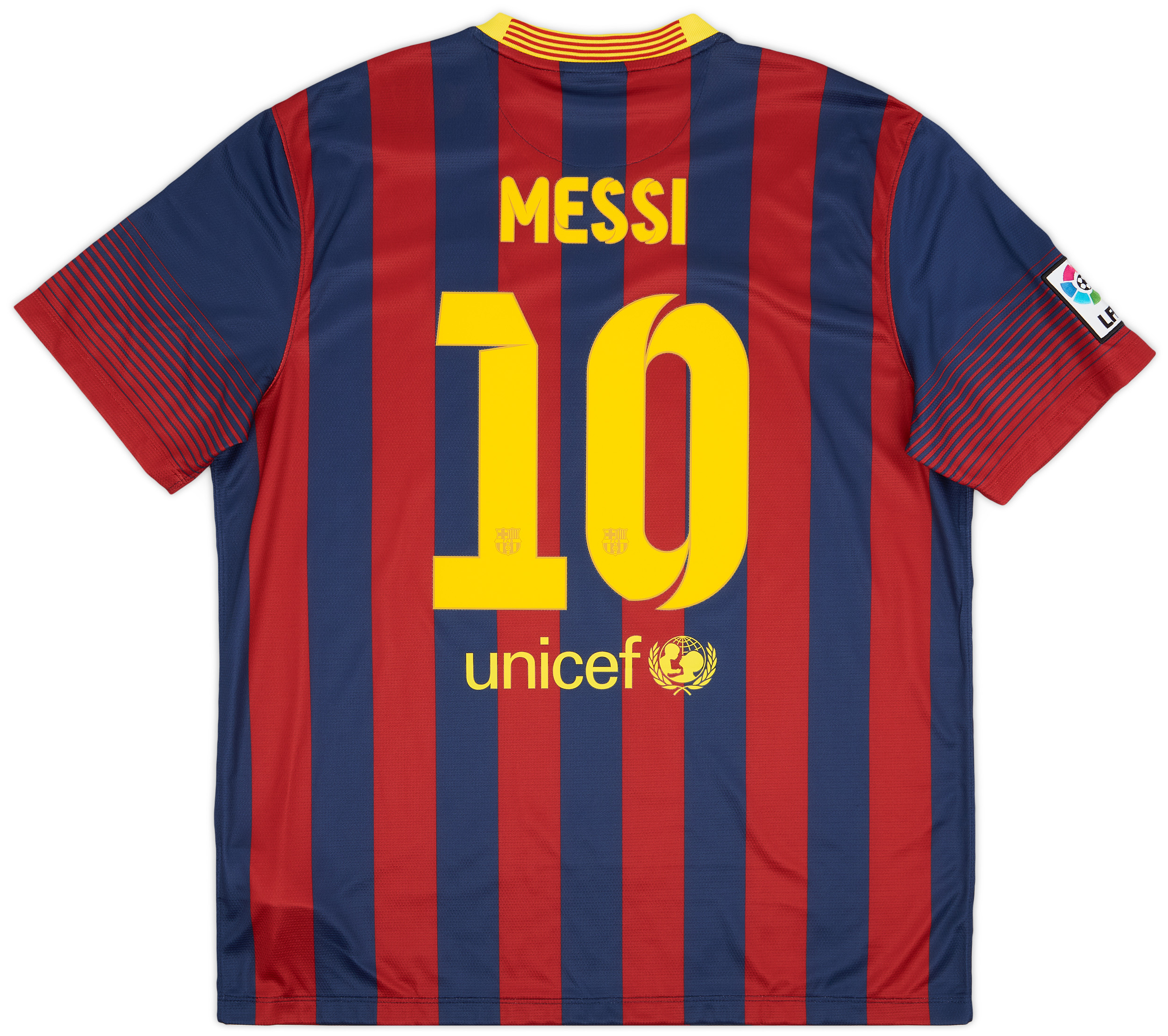 Maillot FC Barcelone 2013-2014 – Domicile – Messi #10 – Taille S