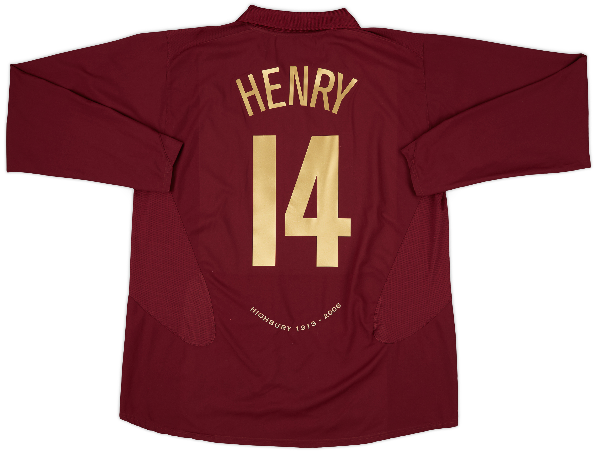 ARSENAL 2005 2006 HOME FOOTBALL SHIRT SOCCER JERSEY NIKE sz