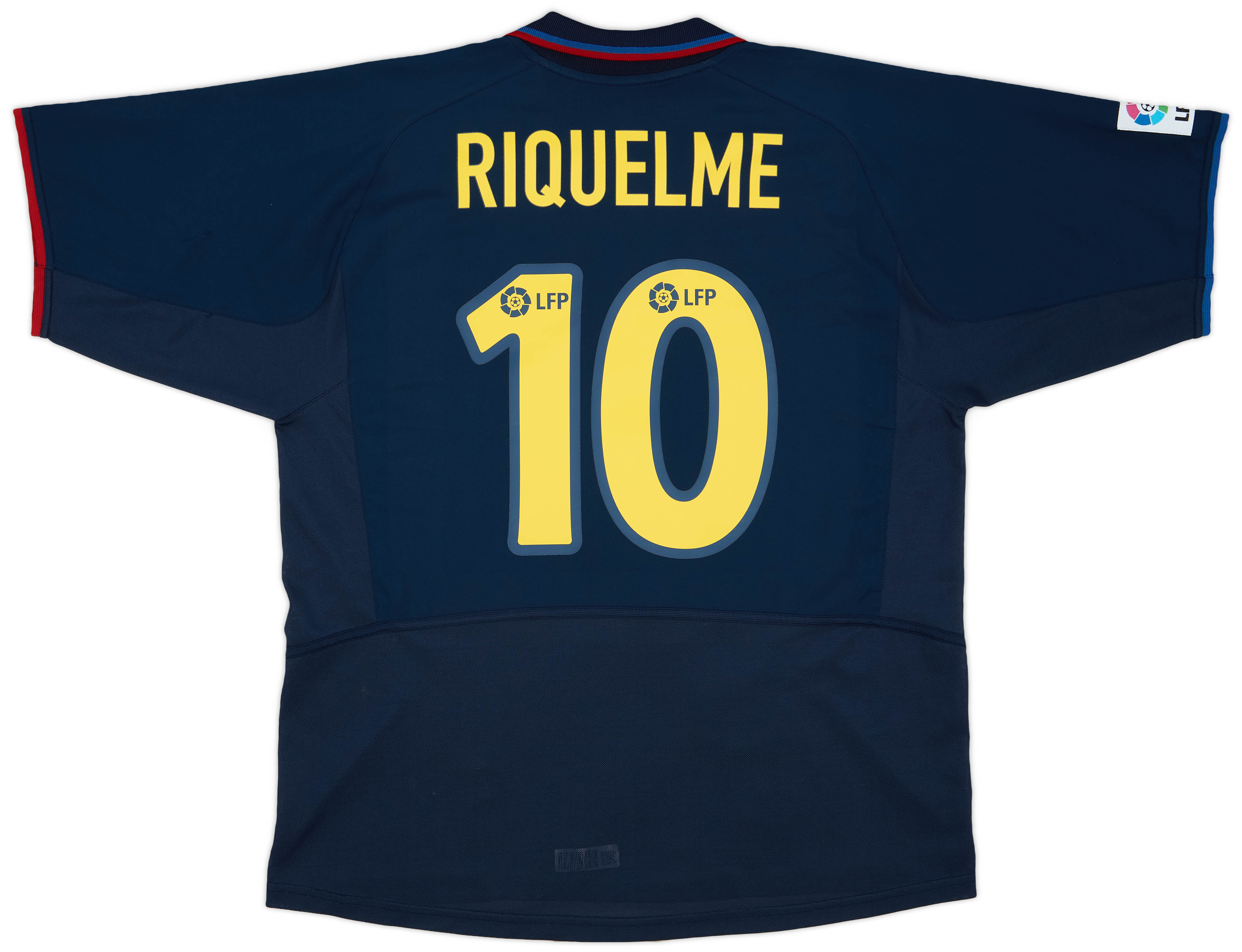 2002-03 Barcelona Away Shirt Riquelme #10 - 8/10 - (L)