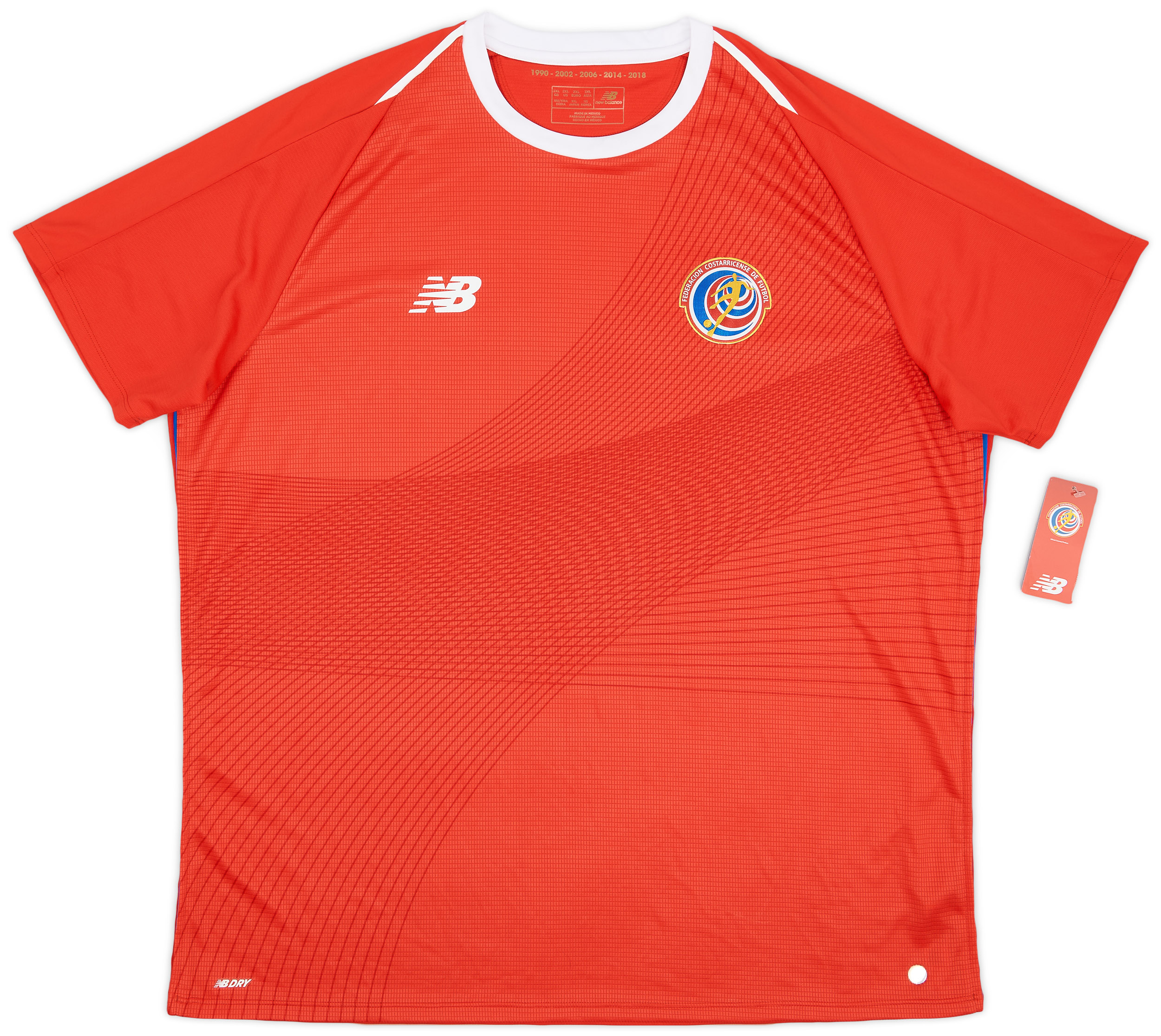 2018-19 Costa Rica Home Shirt (XXL)