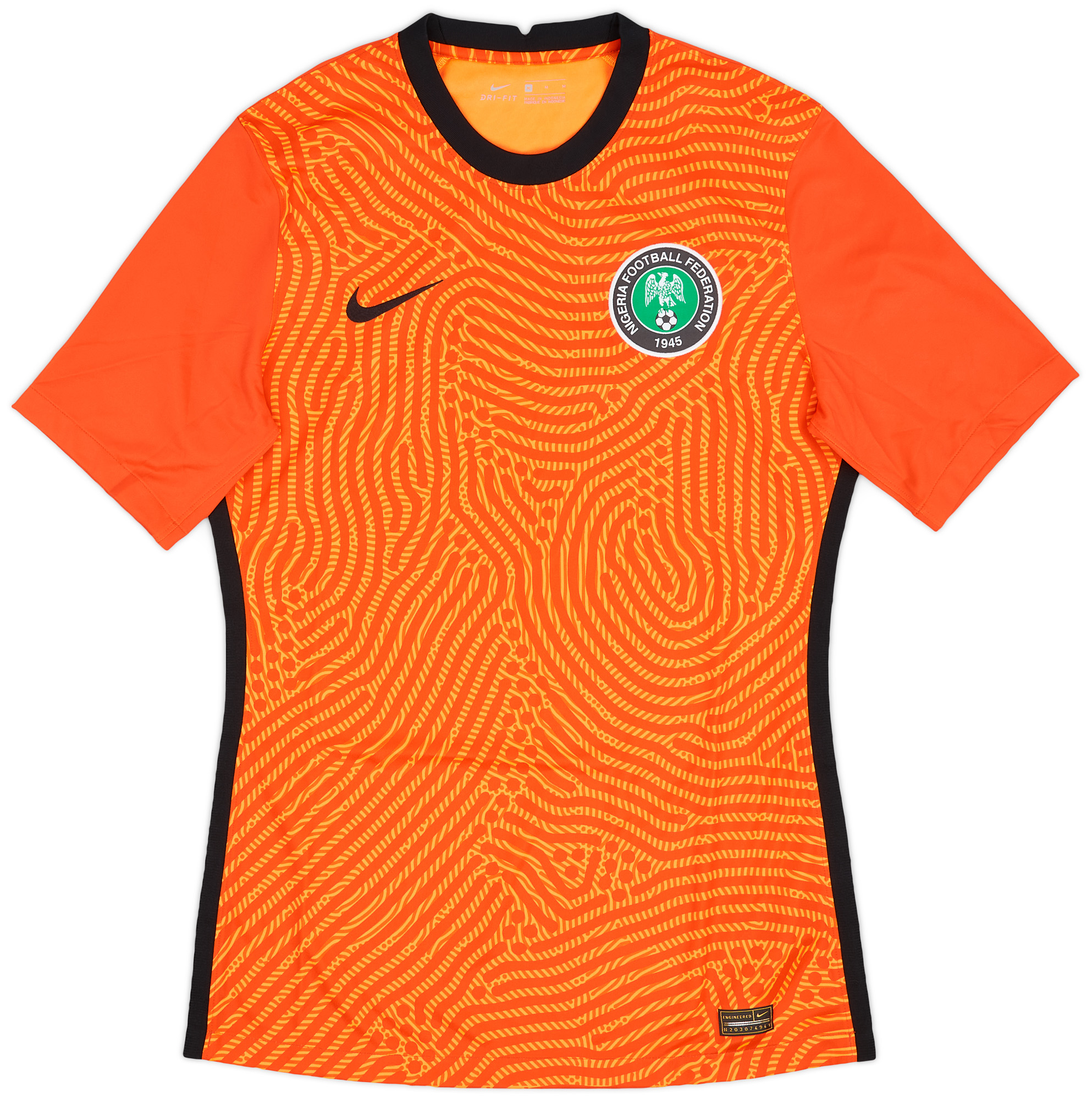 2020 21 Nigeria GK Authentic Shirt 9 10 M 2020-21-nigeria-gk-authentic-shirt-9-10-m