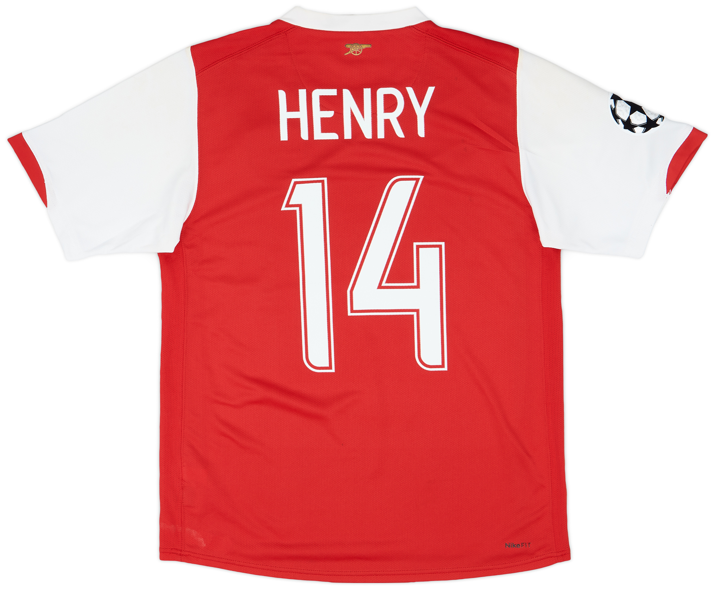 Arsenal 07-08 3rd 【14 Henry】 2006-08 Arsenal Home Shirt Henry #14 - 7/10 - (S)