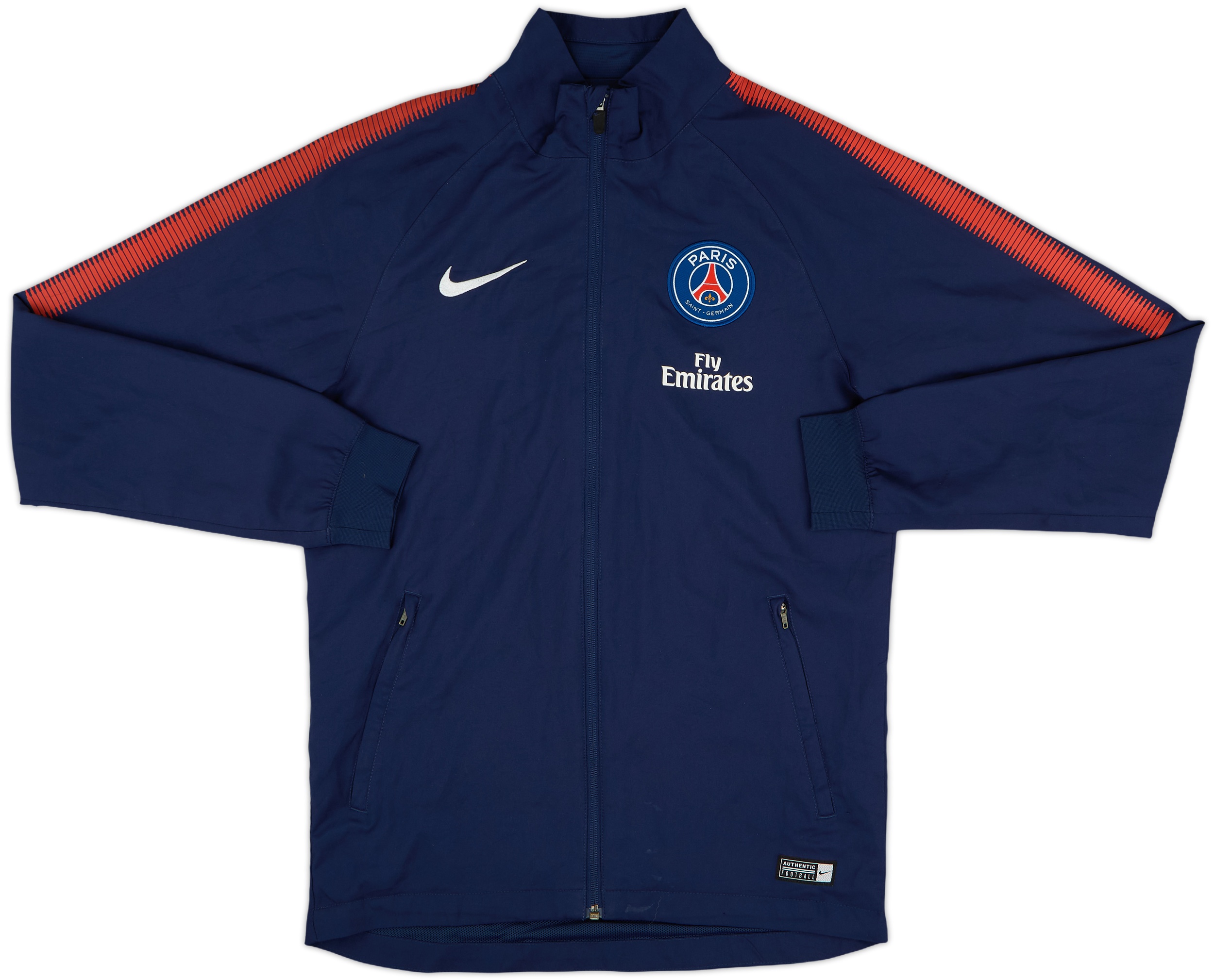 日本未発売Nike MLB Paris Saint-Germain 2017-18 Paris Saint-Germain Nike 1/4 Zip Track Jacket - 8/10
