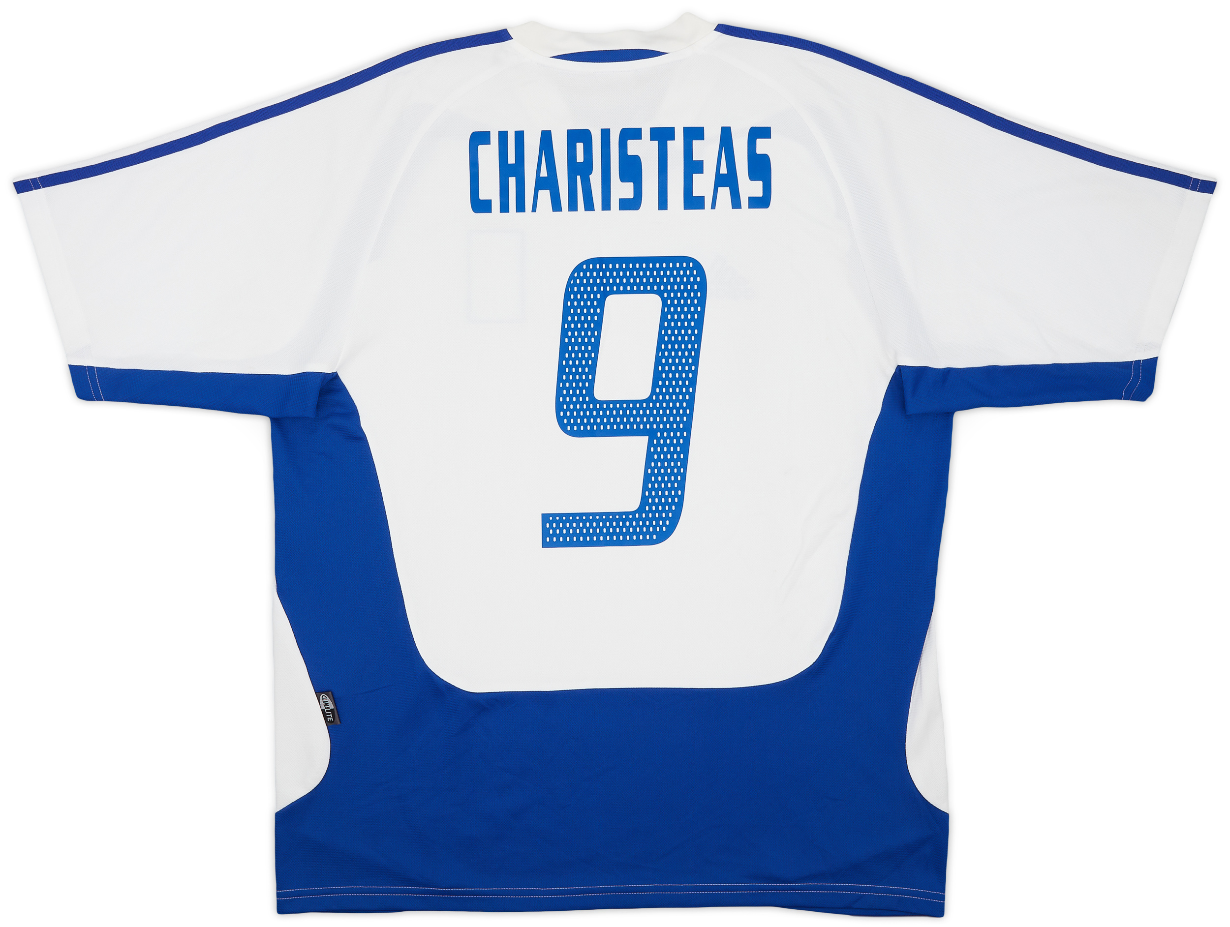 2004-06 Greece Away Shirt Charisteas #9 (L)