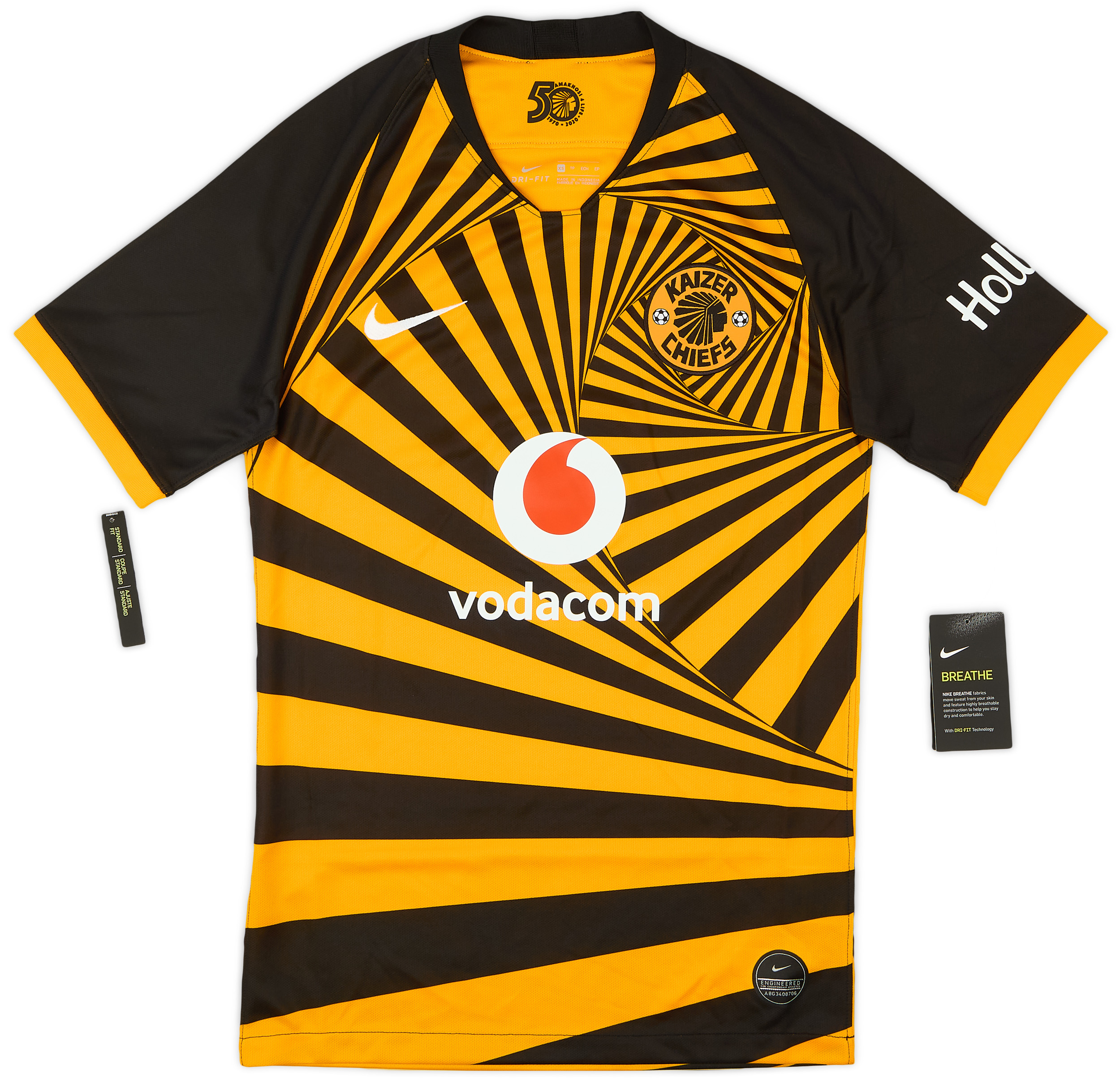 2019-20 Kaizer Chiefs Home Shirt (XS)