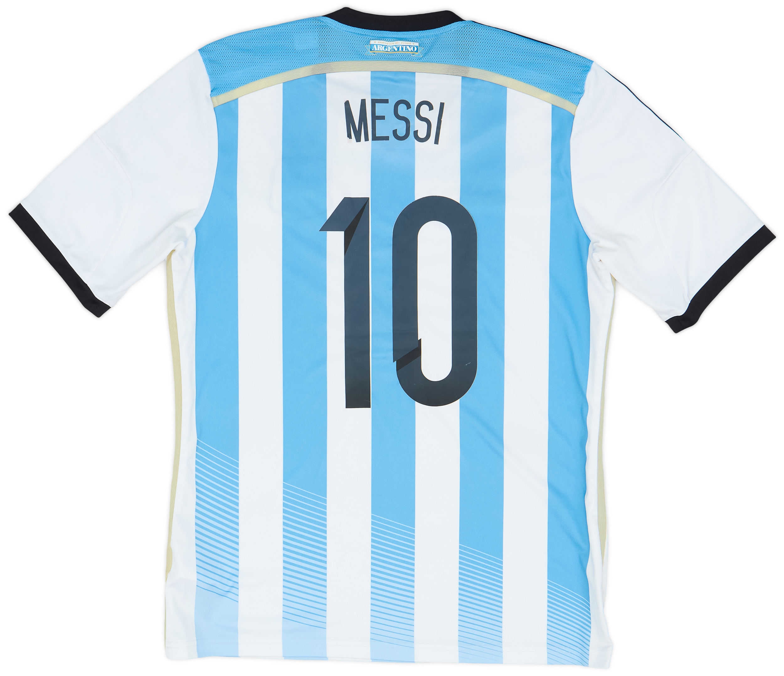 2013-15 Argentina Home Shirt Messi #10 - 6/10 - (L)