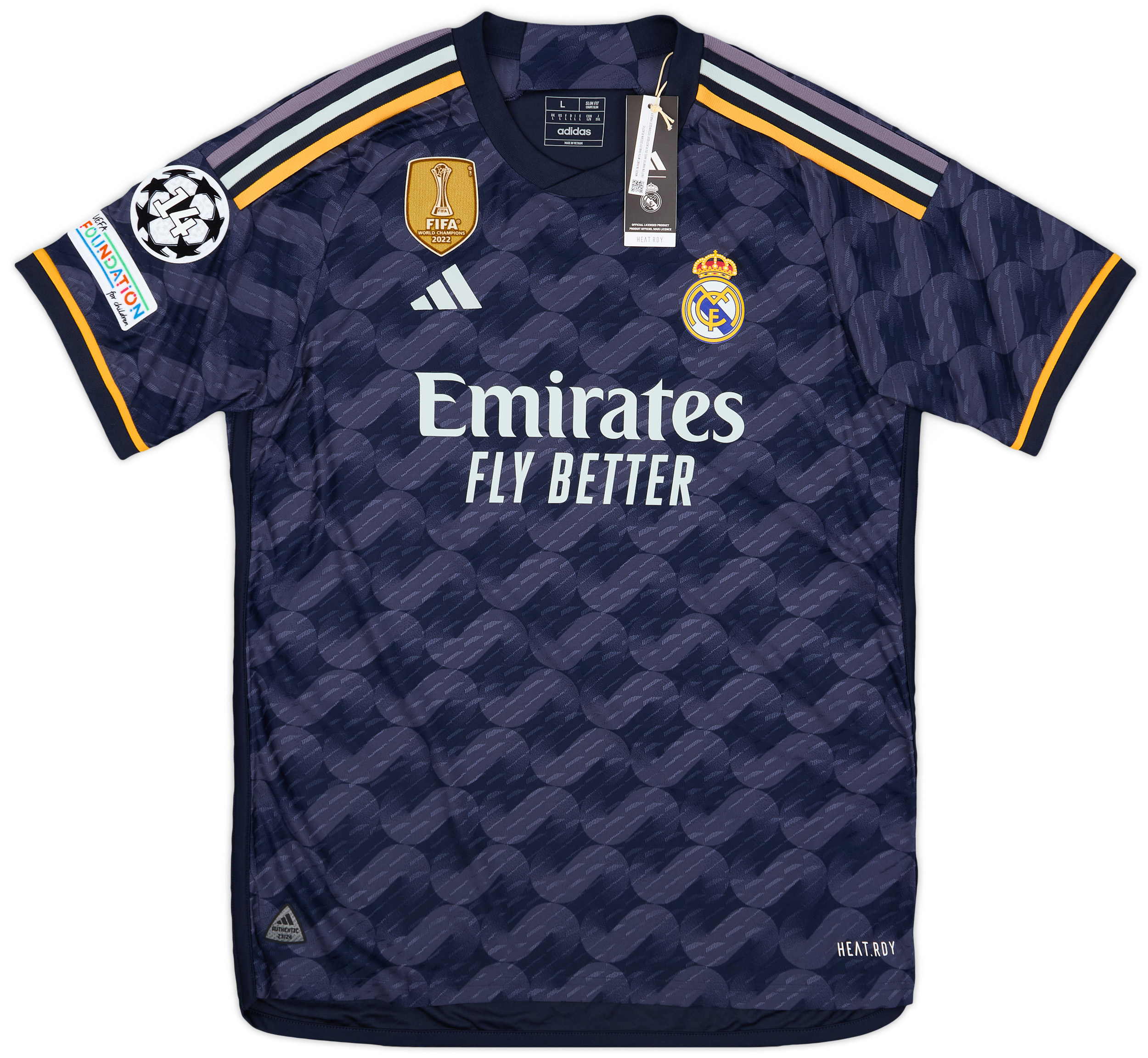 Real Madrid Bellingham 5 シャツ 2023-24 Real Madrid Authentic Third CL Shirt Bellingham #5