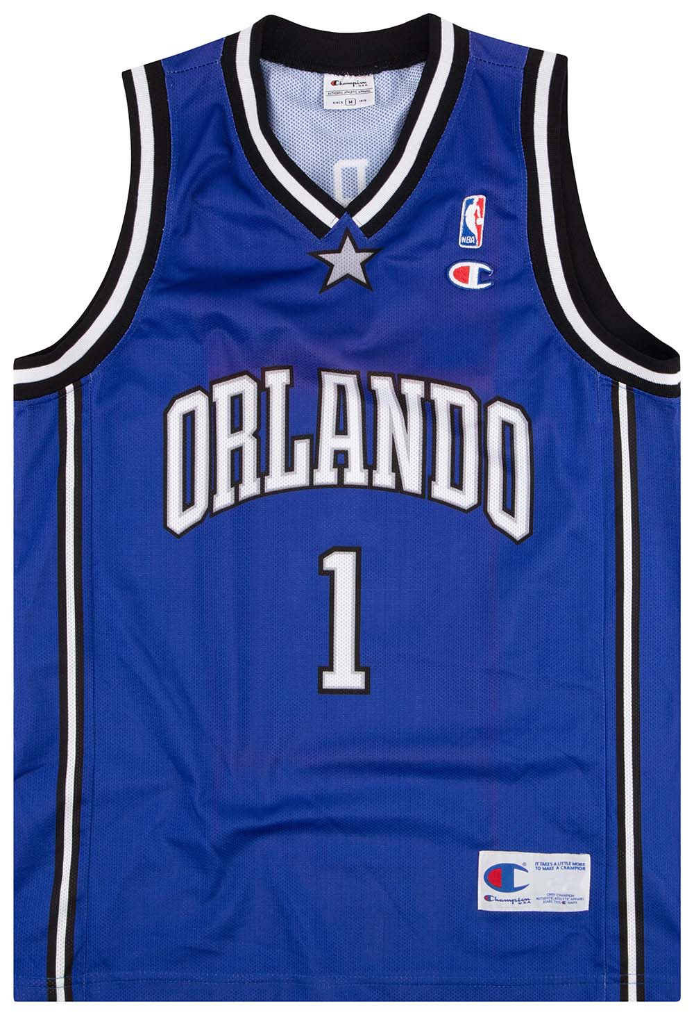 2003-04 Orlando Magic McGrady #1 Champion Jersey (Away) L