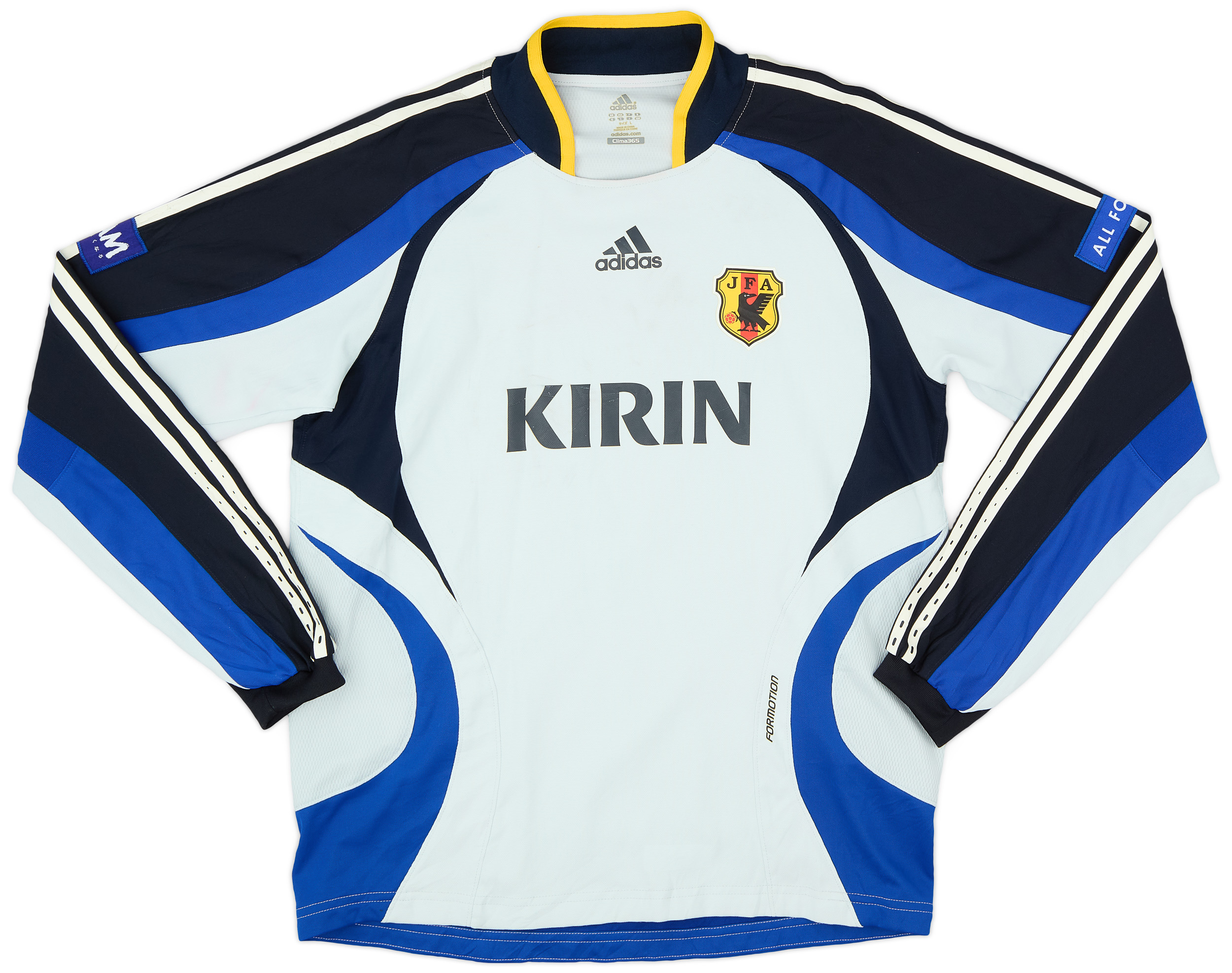 2006-08 Japan adidas Player Issue Training L/S Top - 7/10 - (L) 2006-08 Japan adidas Player Issue Training L/S Top - 7/10 - (L)