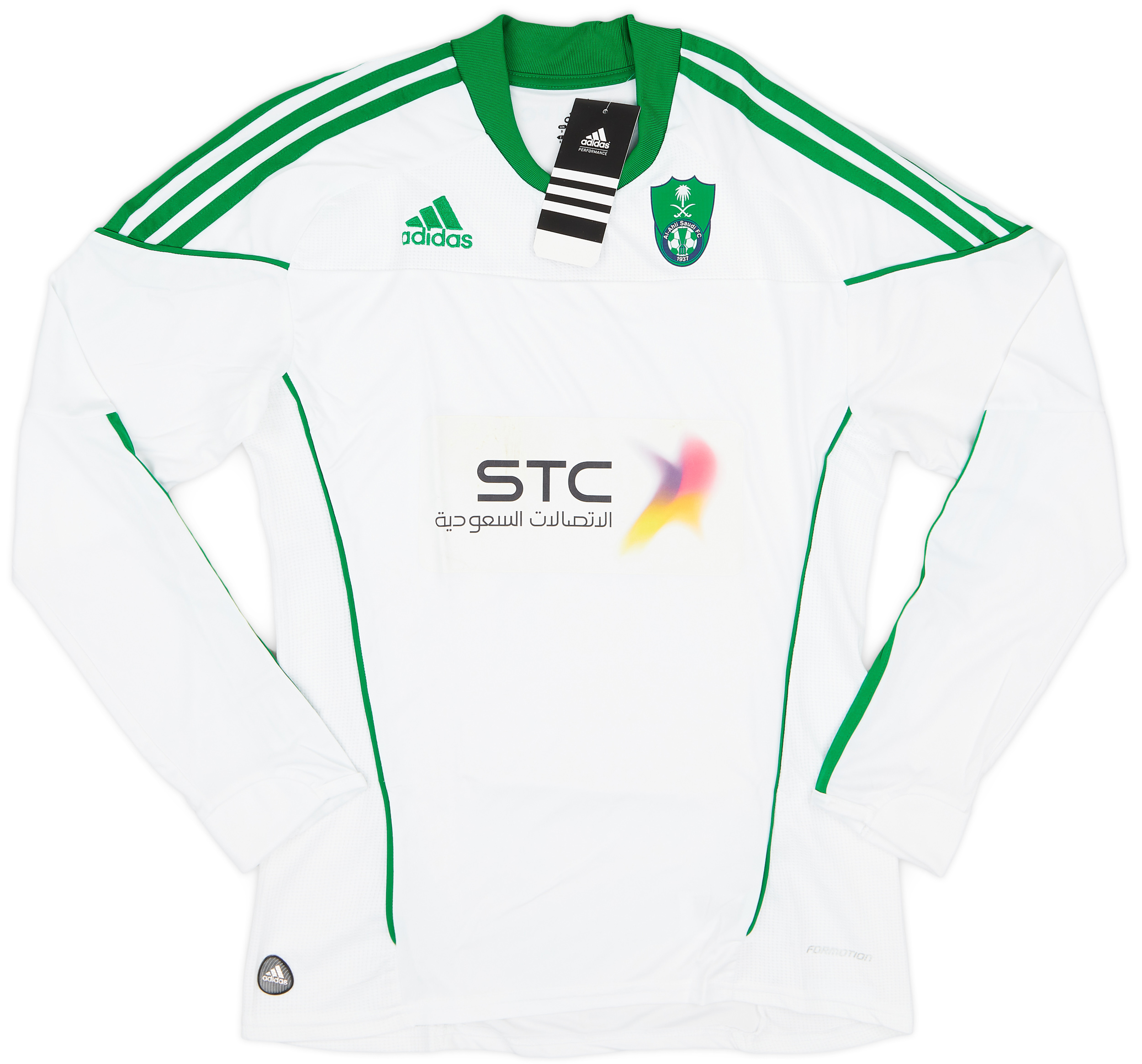 2010-11 Al-Ahli Saudi Home L/S Shirt (S)