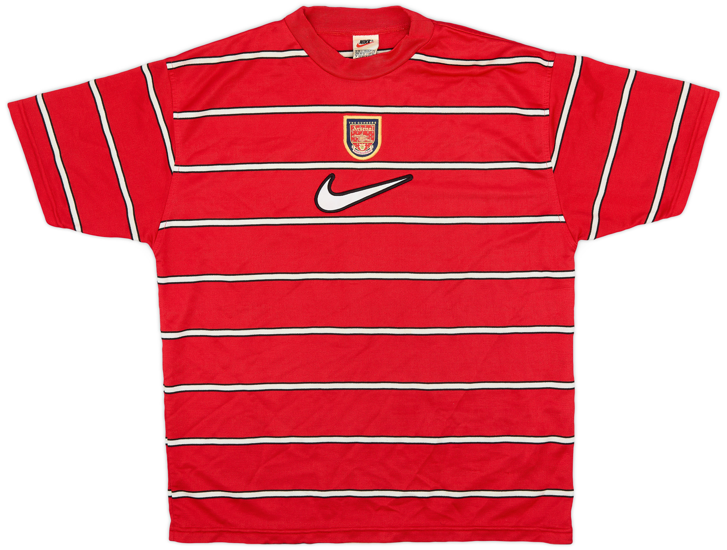 アーセナル 98/99 Lサイズ Nikeトレーナー Arsenal 98/99 Vintage Nike Arsenal o2 Football Track Top Training