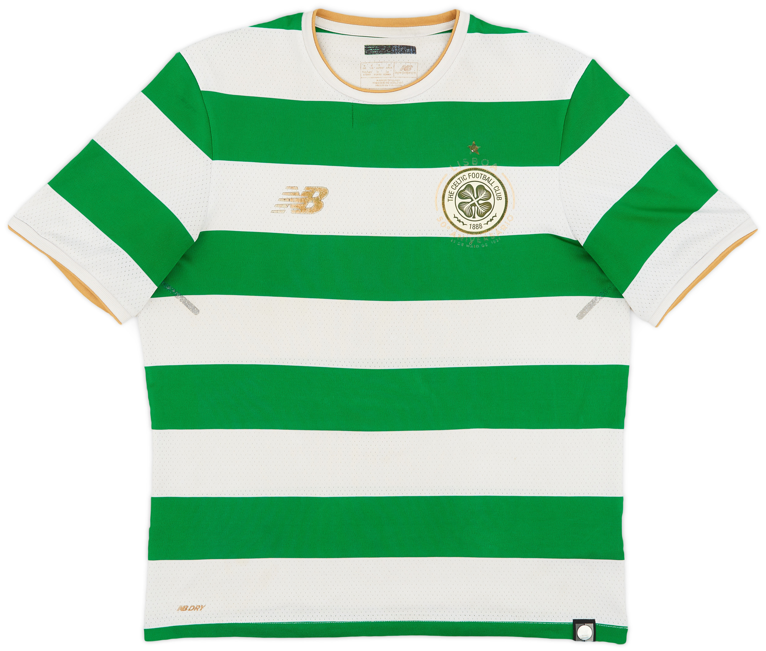 2017-18 Celtic 'Lisbon Lions 50th Anniversary' Home Shirt - 5/10 - (S)