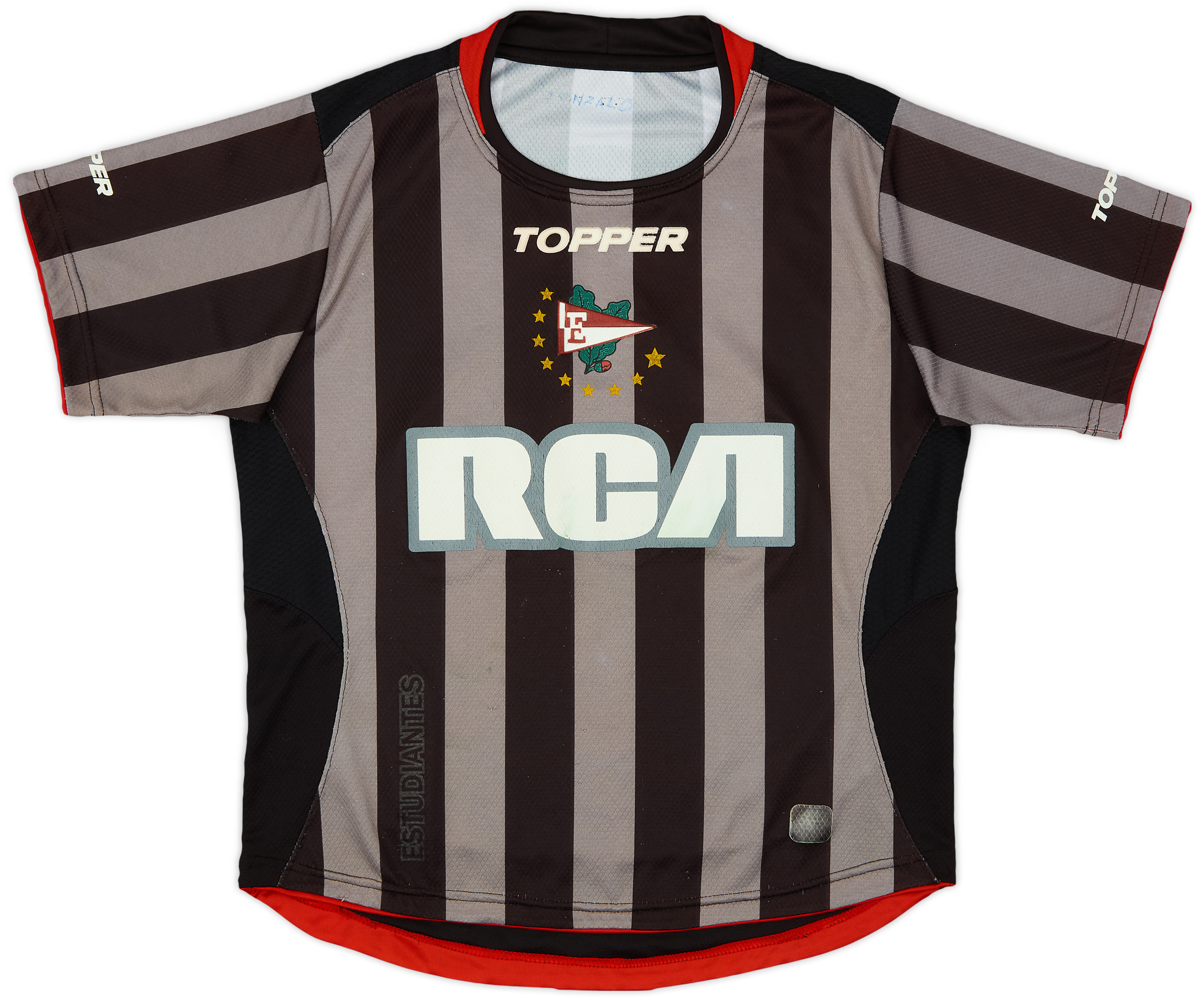 2007-08 Estudiantes La Plata Away Shirt - 6/10 - (XL.Boys)