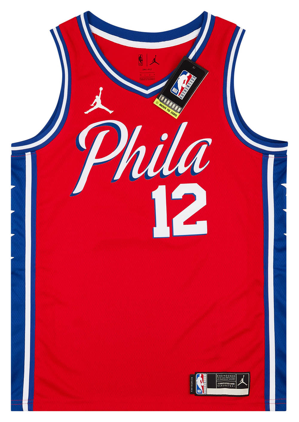 2020-23 Philadelphia 76ers Harris #12 Nike Swingman Jersey (Alternate) L - W/Tags