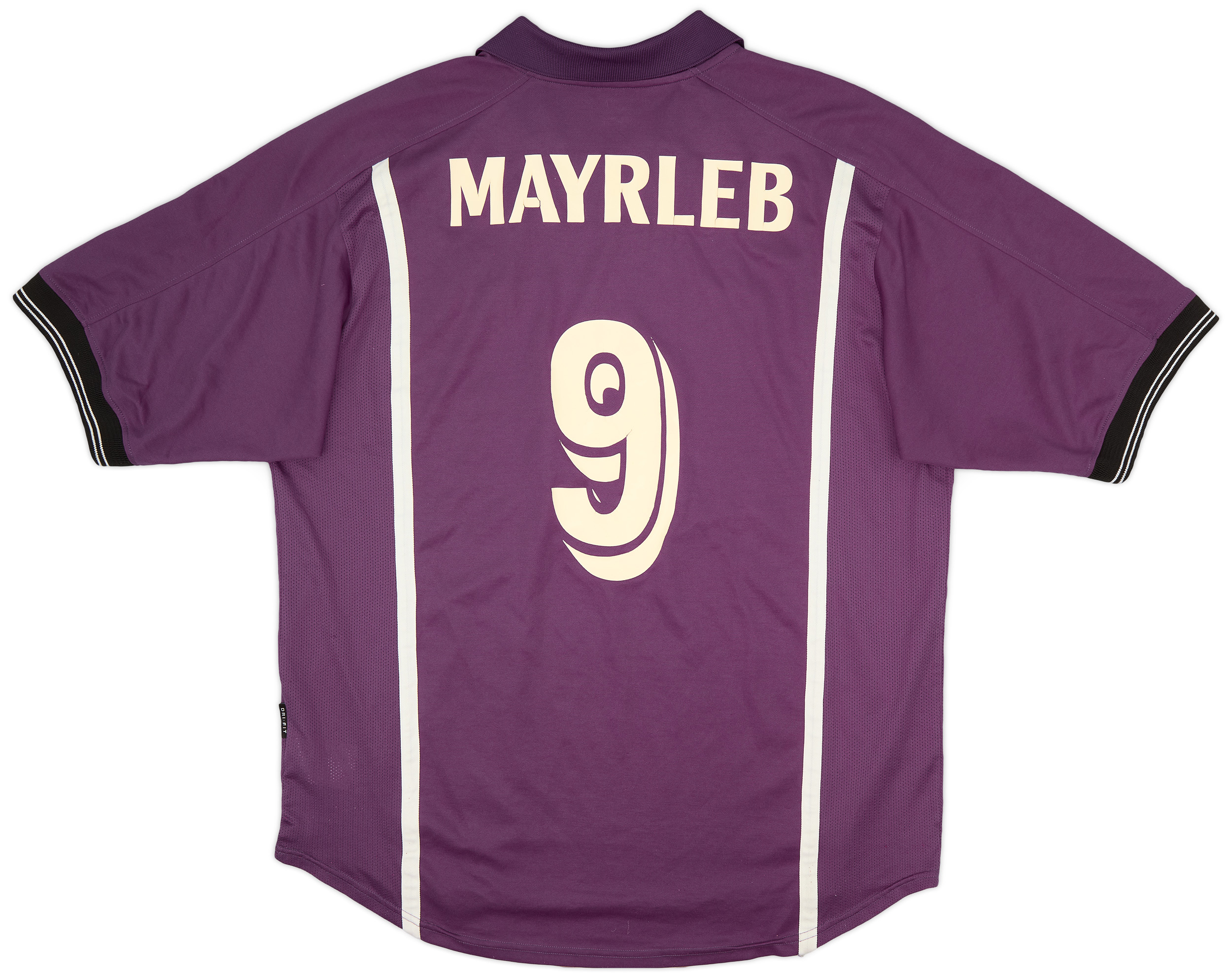 2000-02 Austria Wien Home Shirt Mayrleb #9 - 8/10 - (XL)