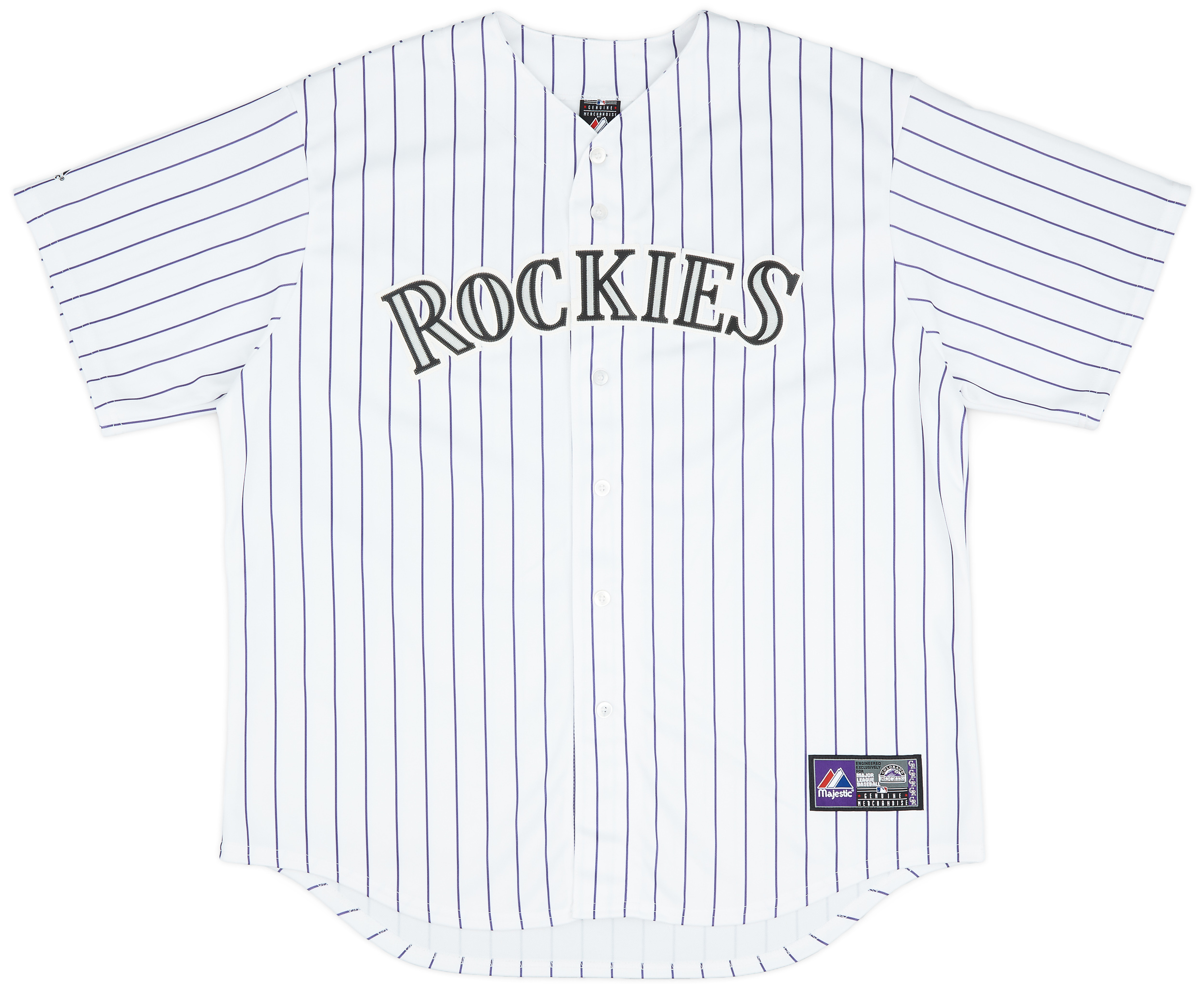 2009-11 Colorado Rockies Jimenez #38 Majestic Home Jersey (Excellent) XL