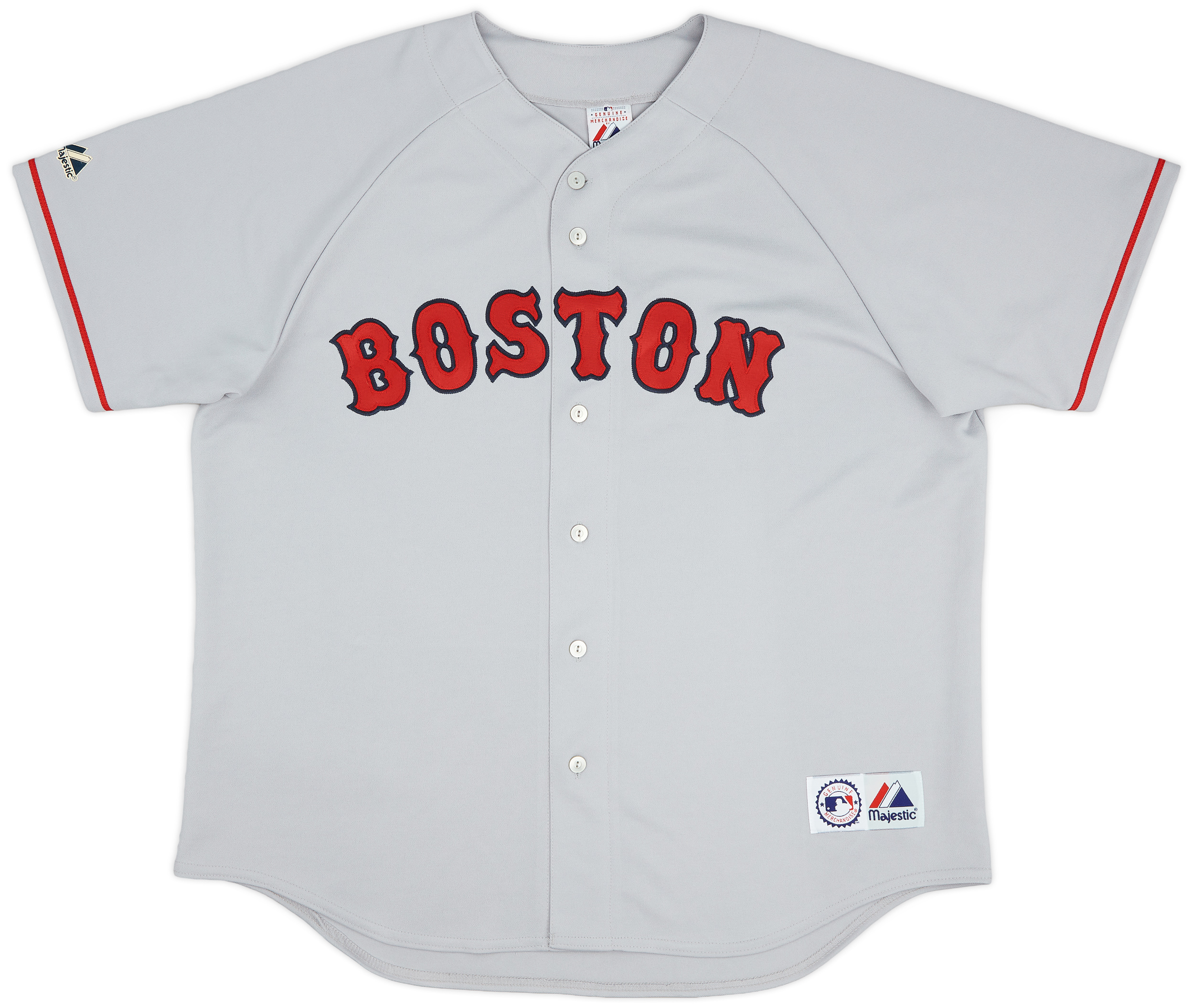 2005-08 Boston Red Sox Majestic Away Jersey (Excellent) XL