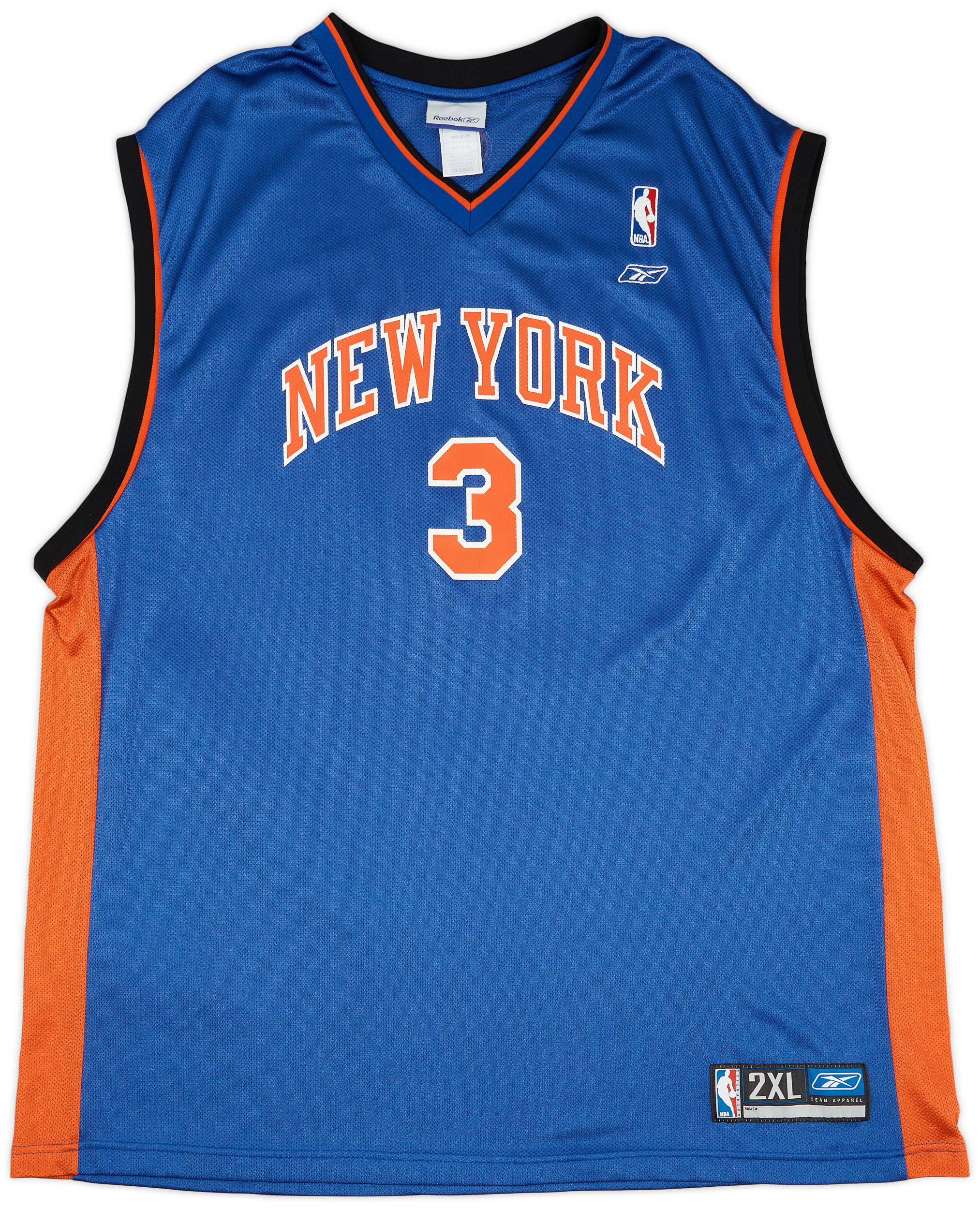 2004-06 New York Knicks Marbury #3 Reebok Away Jersey (Excellent) XXL