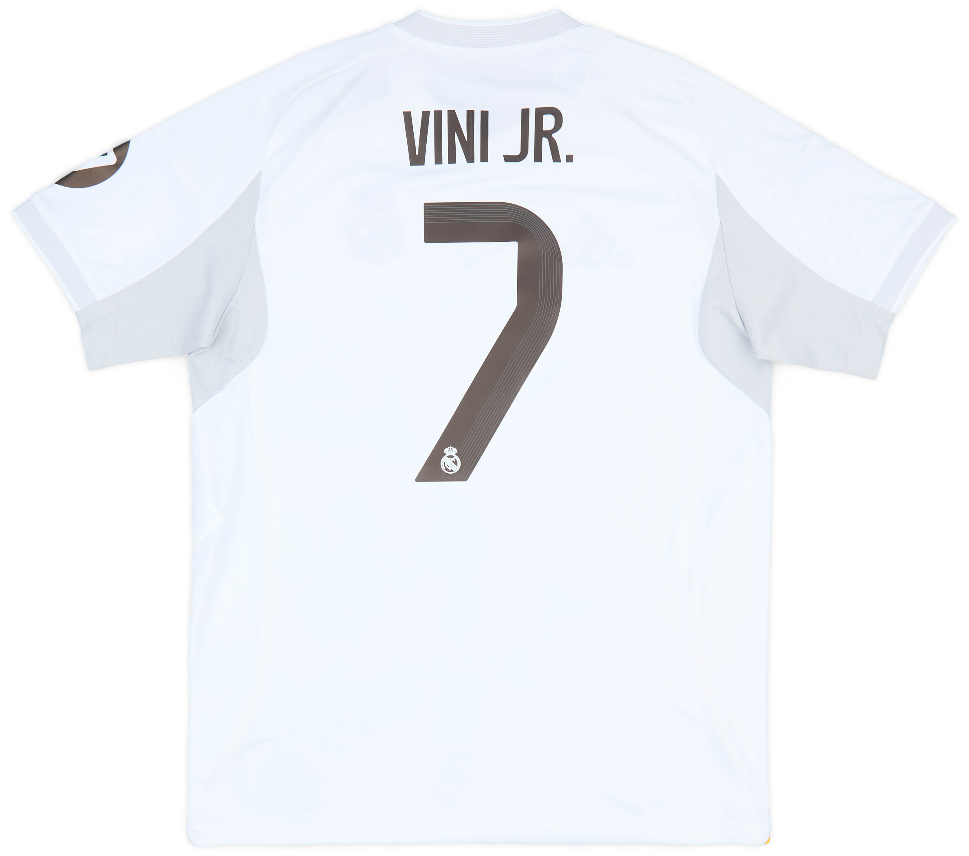 Real Madrid VINI JR 7 ホワイトシャツ VINI JR #7 MADRID HOME 24-25 SOCCER KIT – Soccer Planet Tx