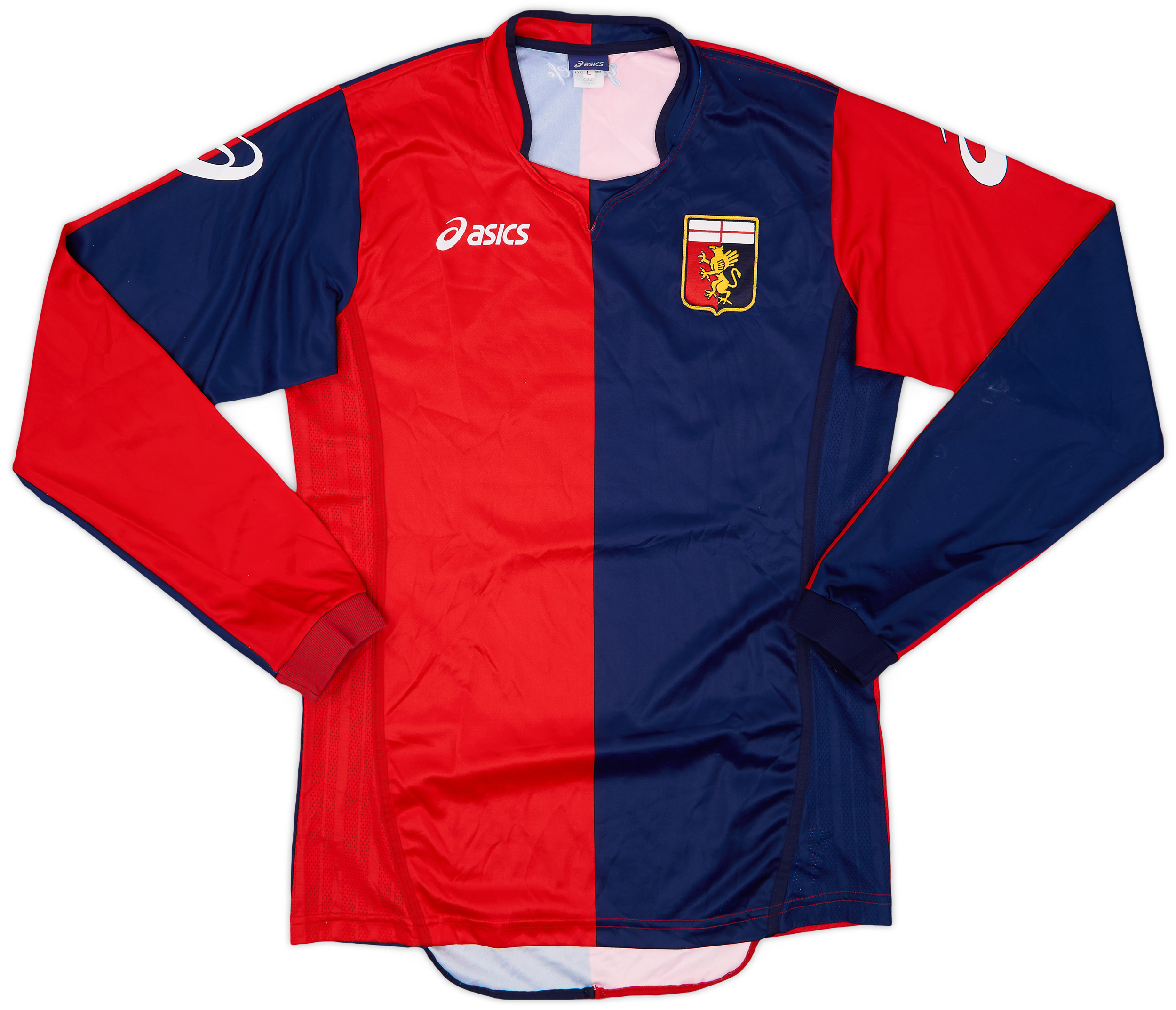 Photo Picture Genoa Petrescu Autographiée Signée No Maglia Shirt Match Worn Photo Picture Genoa Petrescu Autographiée Signée No Maglia Shirt Match Worn