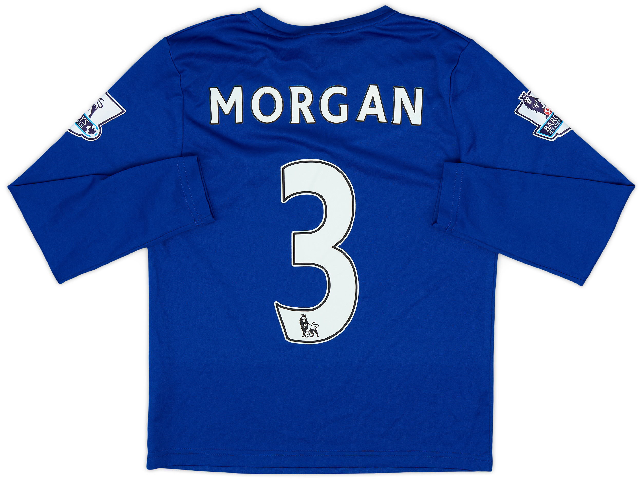 2013-14 Cardiff Away L/S Shirt Morgan #3 - 6/10 - (M.Boys)