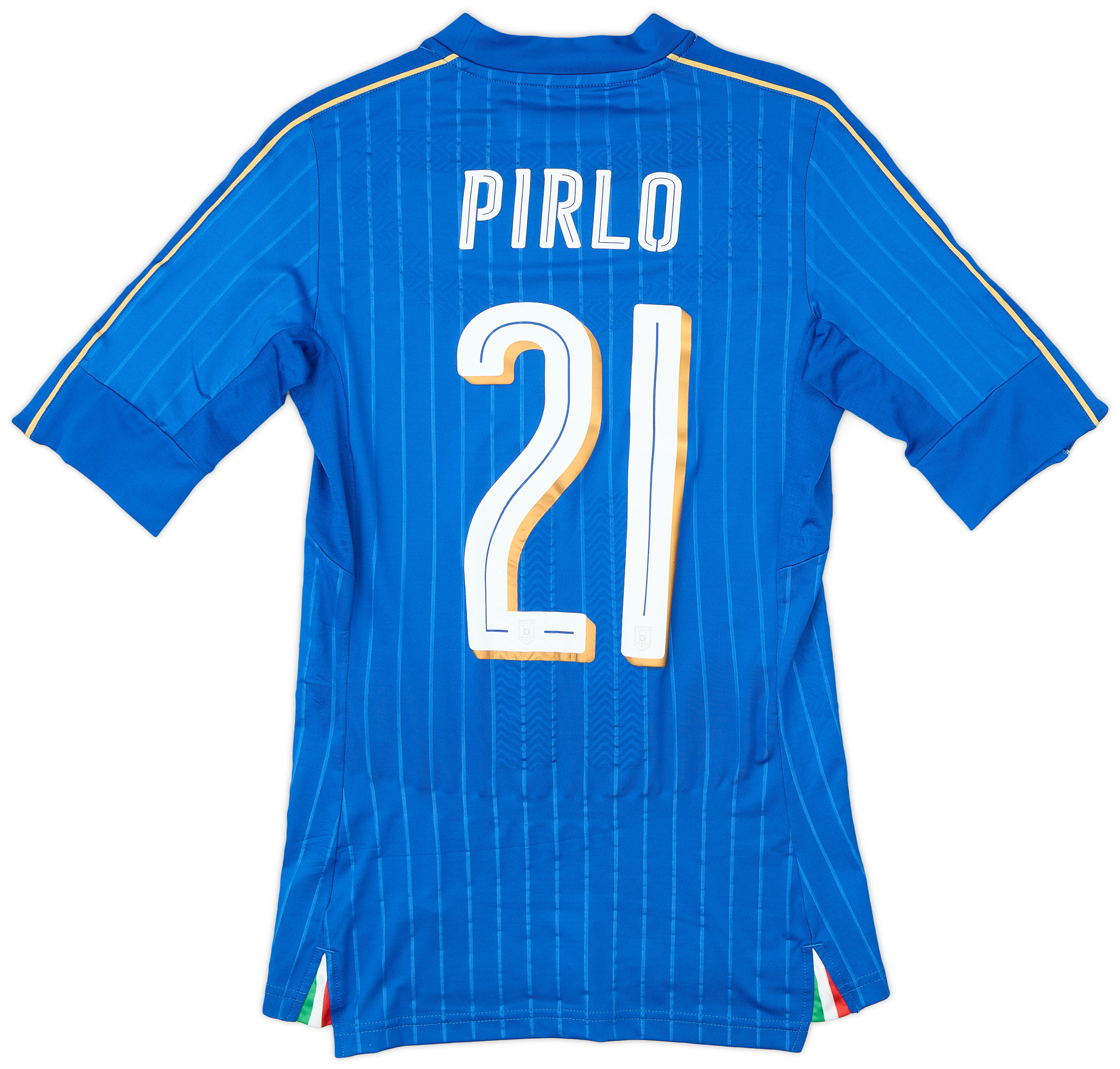 2016-17 Italy Player Issue Home Shirt Pirlo #21 - 9/10 - (S) 2016-17 Italy Player Issue Home Shirt Pirlo #21 - 9/10 - (S)
