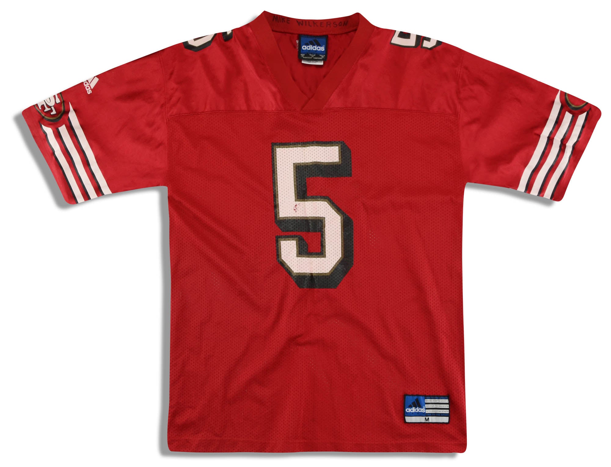 【未使用品】 49ers Francisco San 1999-00 Garcia M (Home) Jersey adidas #5 ユニフォーム