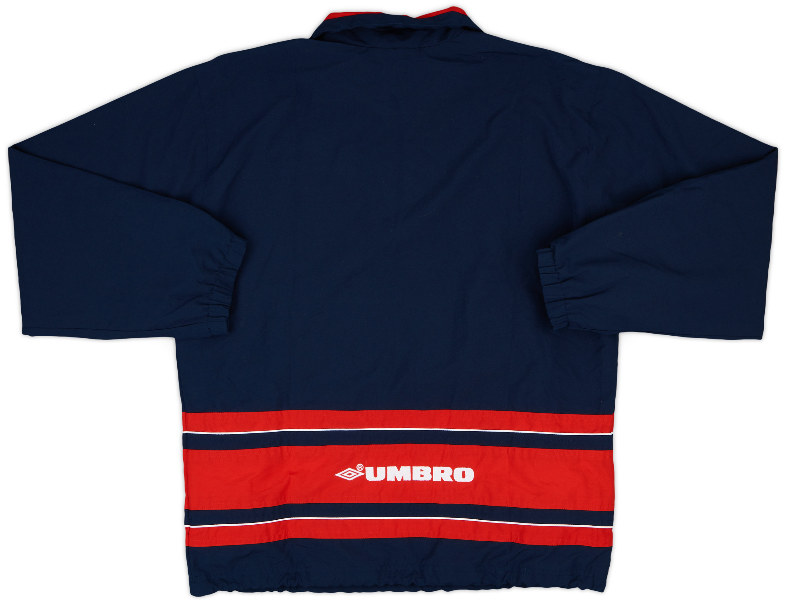 1999-00 England Umbro 1/4 Zip Drill Top - 10/10 - (M)