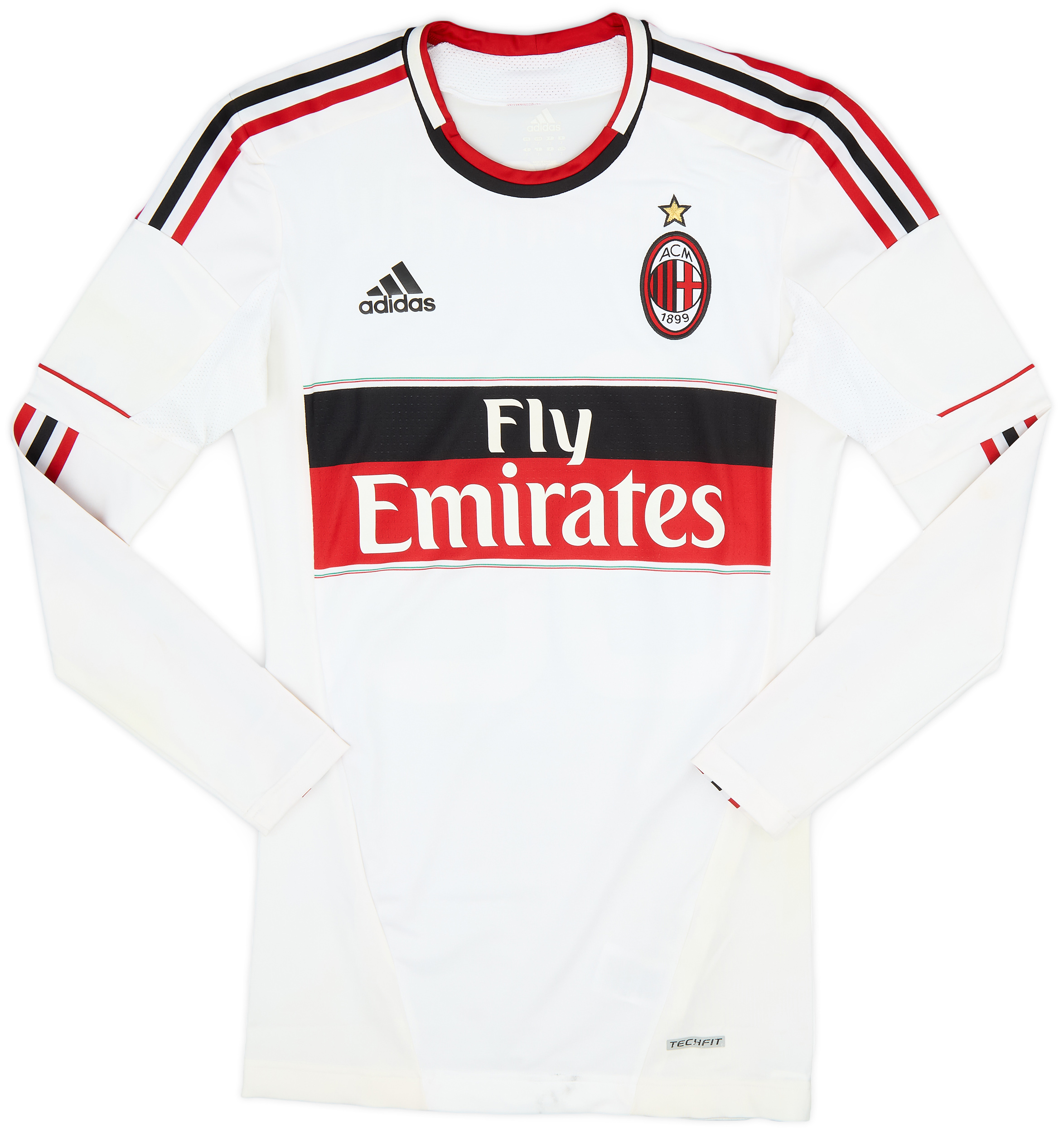 AC Milan 2013 - 2014 Home football Adidas long sleeve jersey