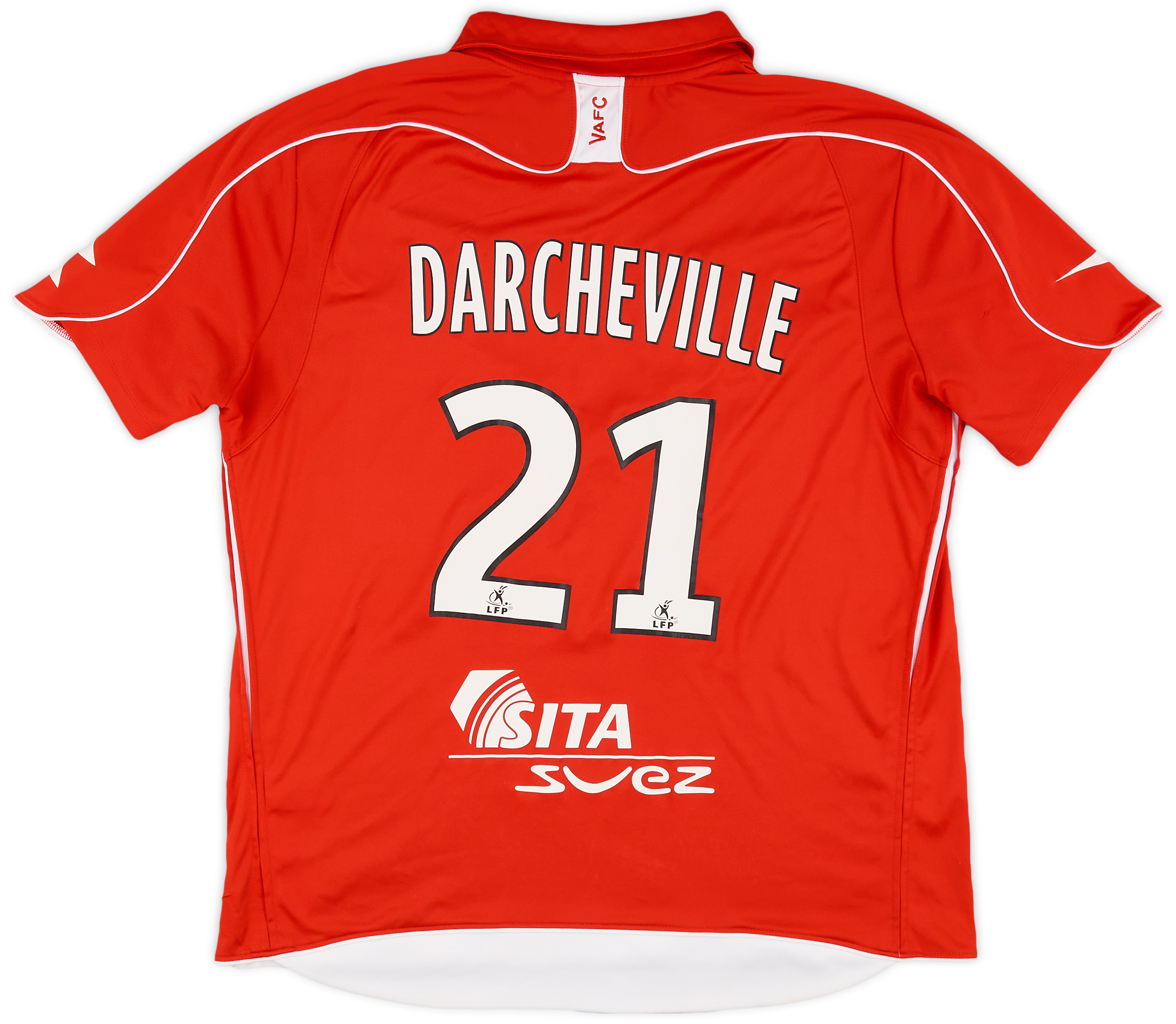 Maillot Diadora Vafc Valenciennes Ligue 1 Saison 2008/09