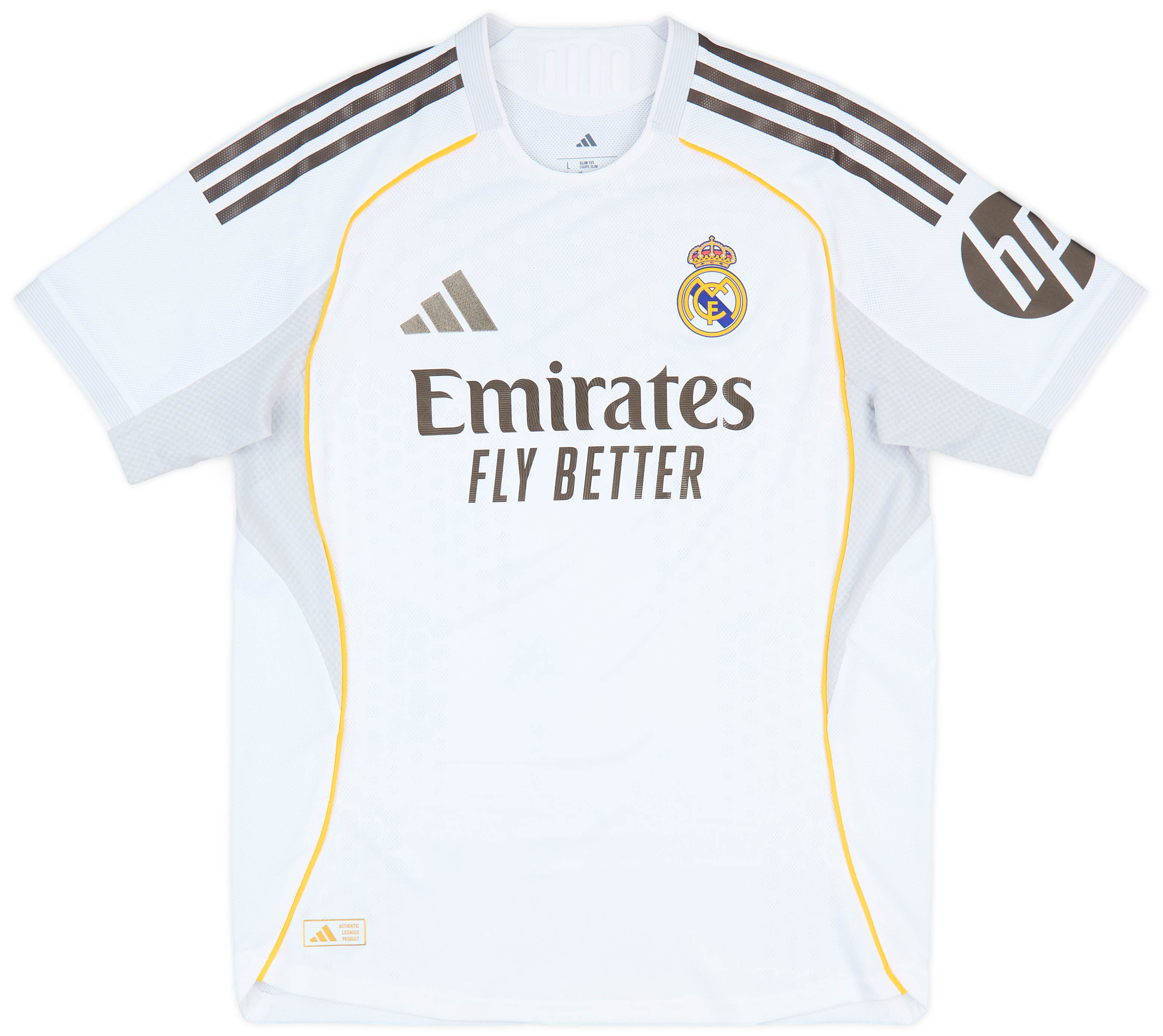 Real Madrid VINI JR 7 ホワイトシャツ Real Madrid adidas Home Shirt 2025-26 - Kids with Vini Jr. 7