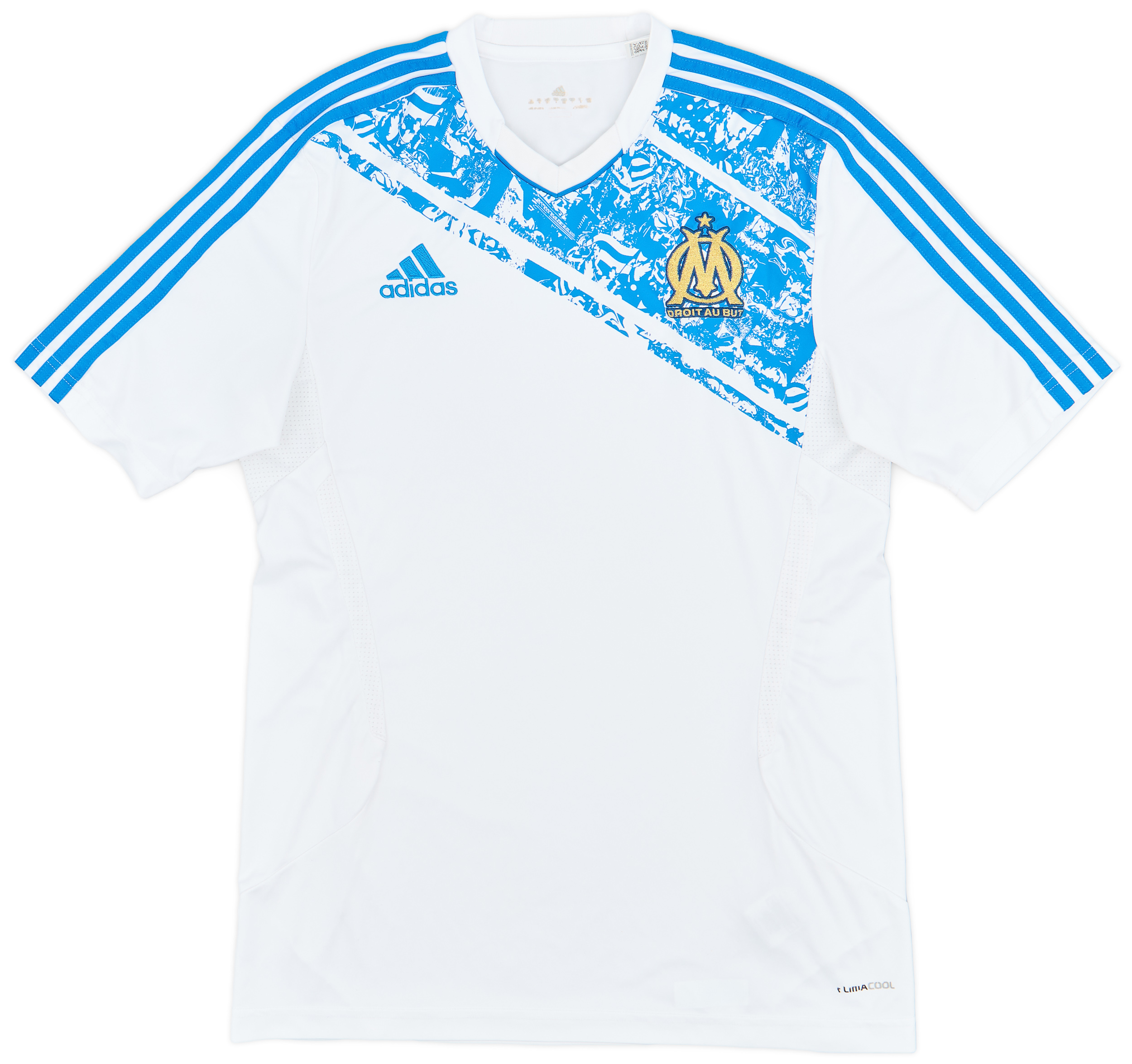 2011 12 Olympique Marseille adidas Training Shirt 9 10 M