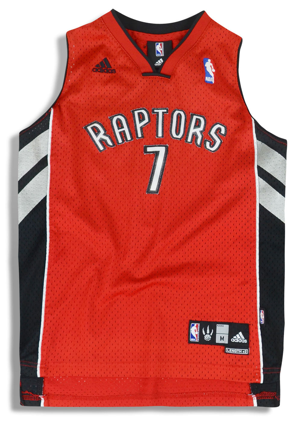 2006-10 Toronto Raptors Bargnani #7 adidas Swingman Jersey (Away) Y