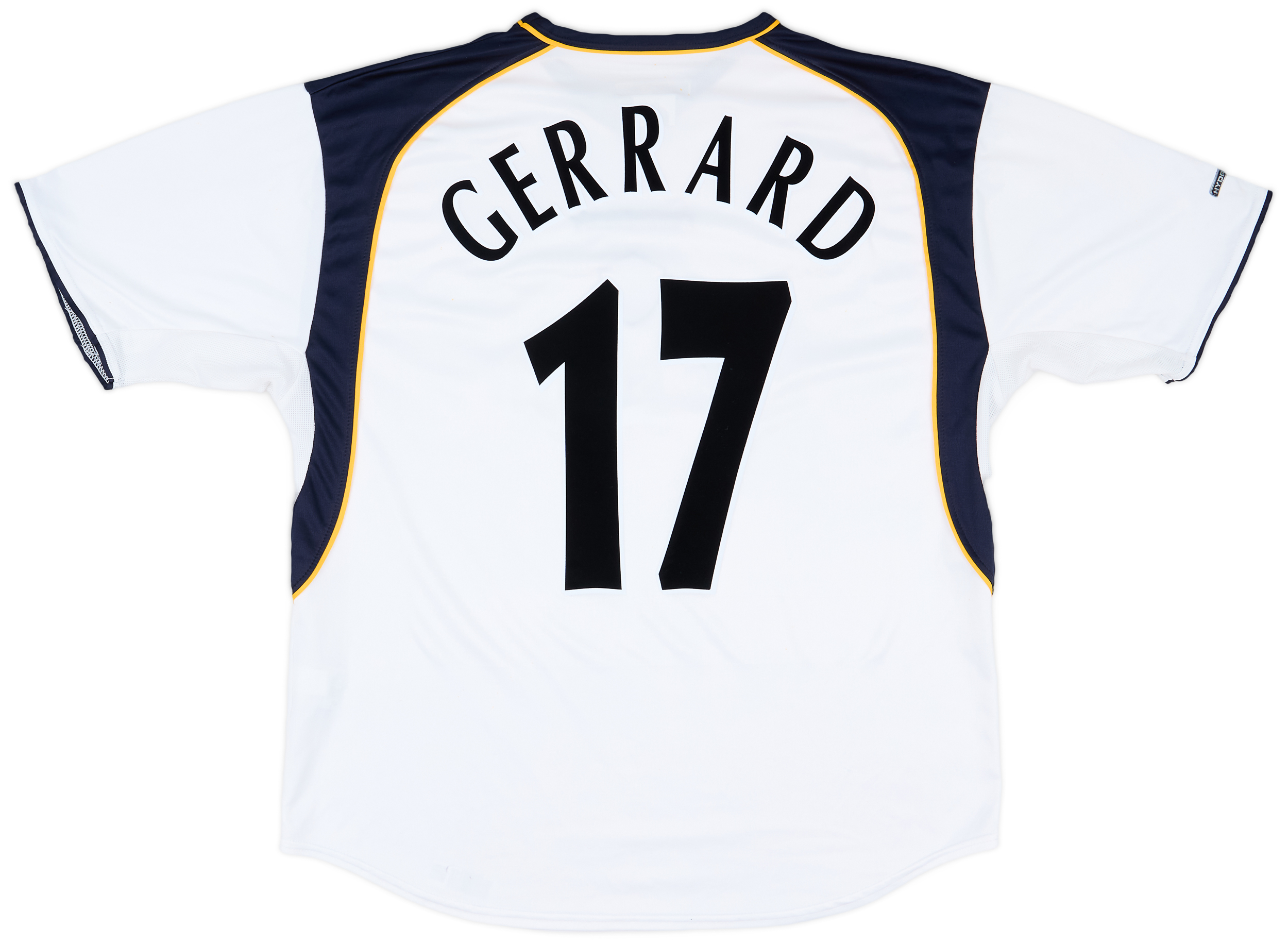 Maillot Liverpool 2002/2003 - Taille M - Avec Nom GERRARD - Authentique - Occasion